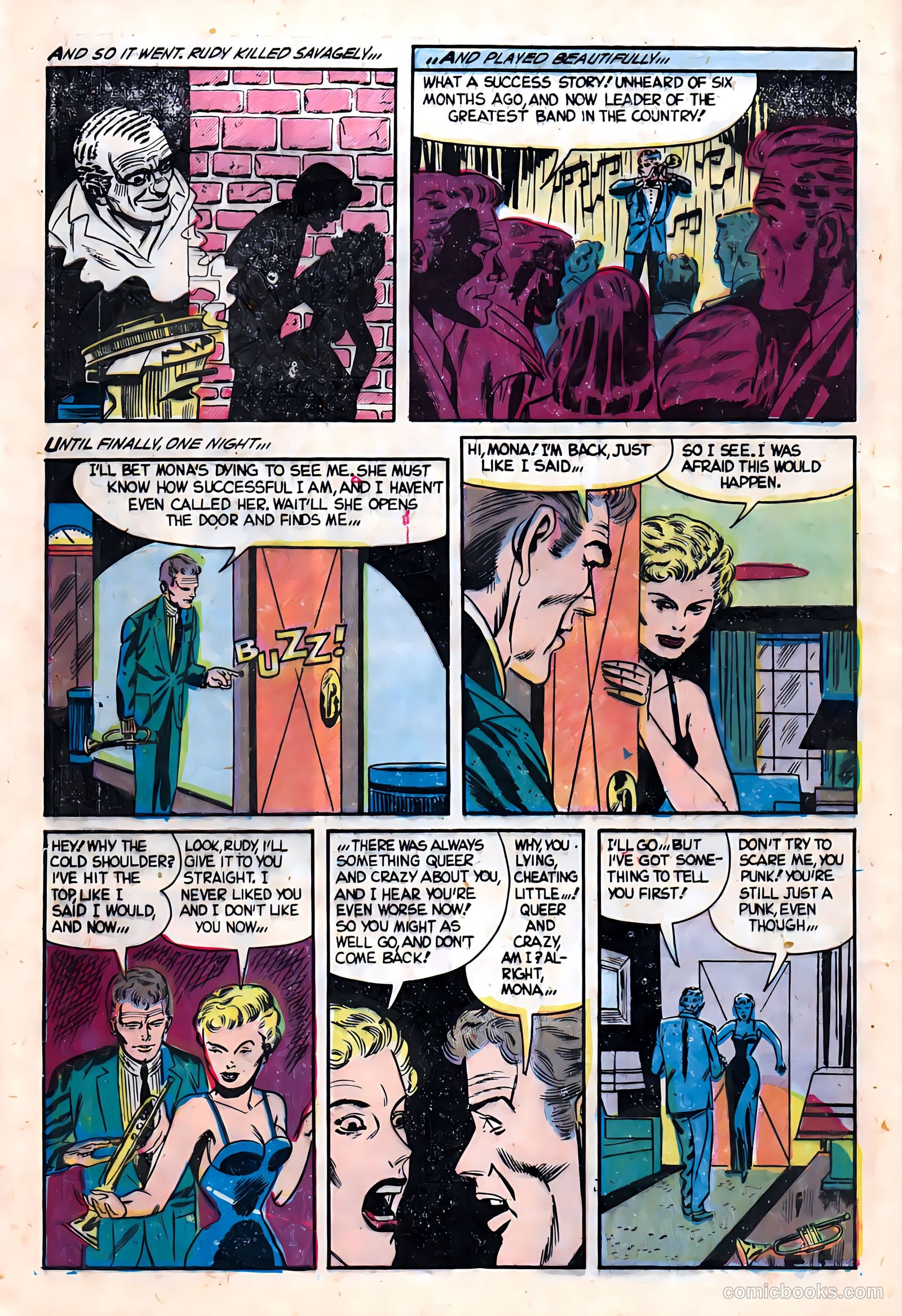 Horrific #11 (1954) — page 8 of 36