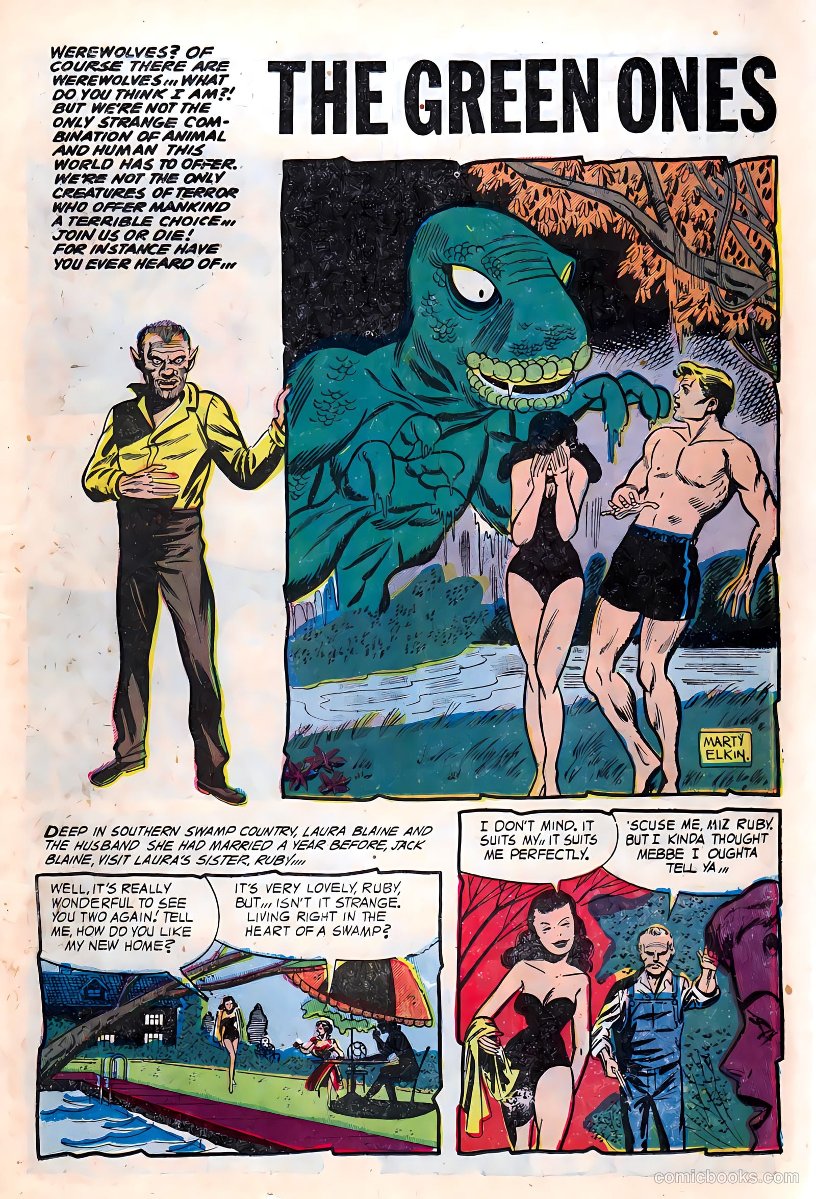 Horrific #11 (1954) — page 11 of 36