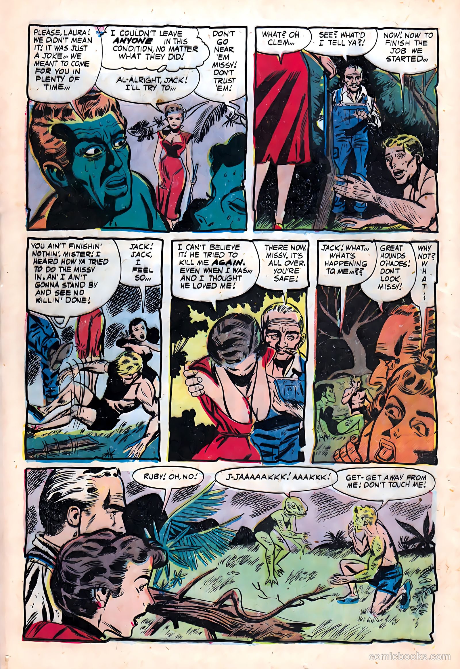 Horrific #11 (1954) — page 16 of 36