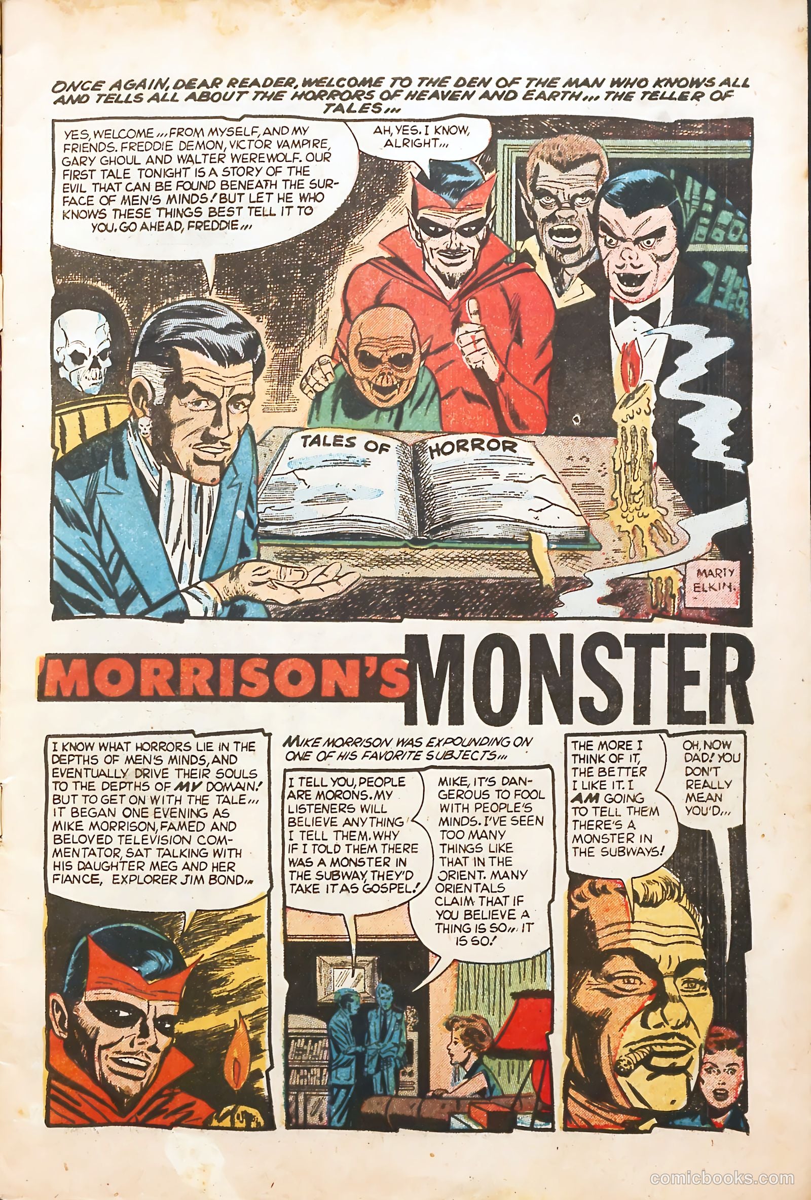 Horrific #12 (1954) — page 3 of 36