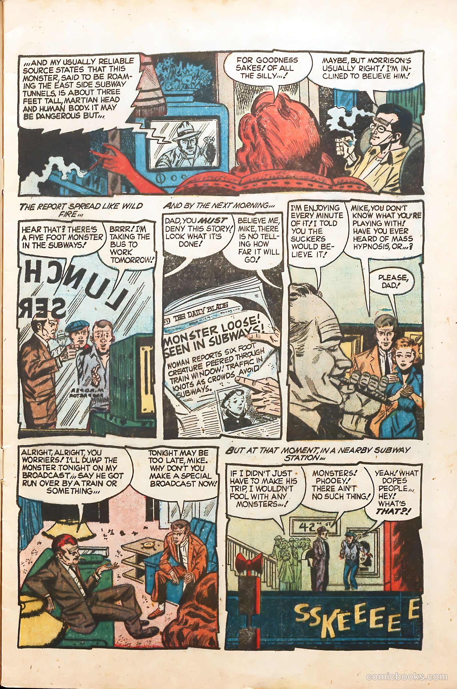 Horrific #12 (1954) — page 5 of 36
