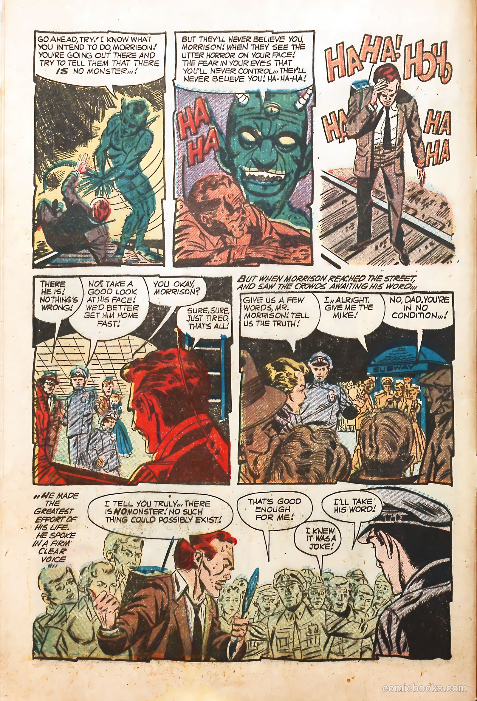 Horrific #12 (1954) — page 8 of 36