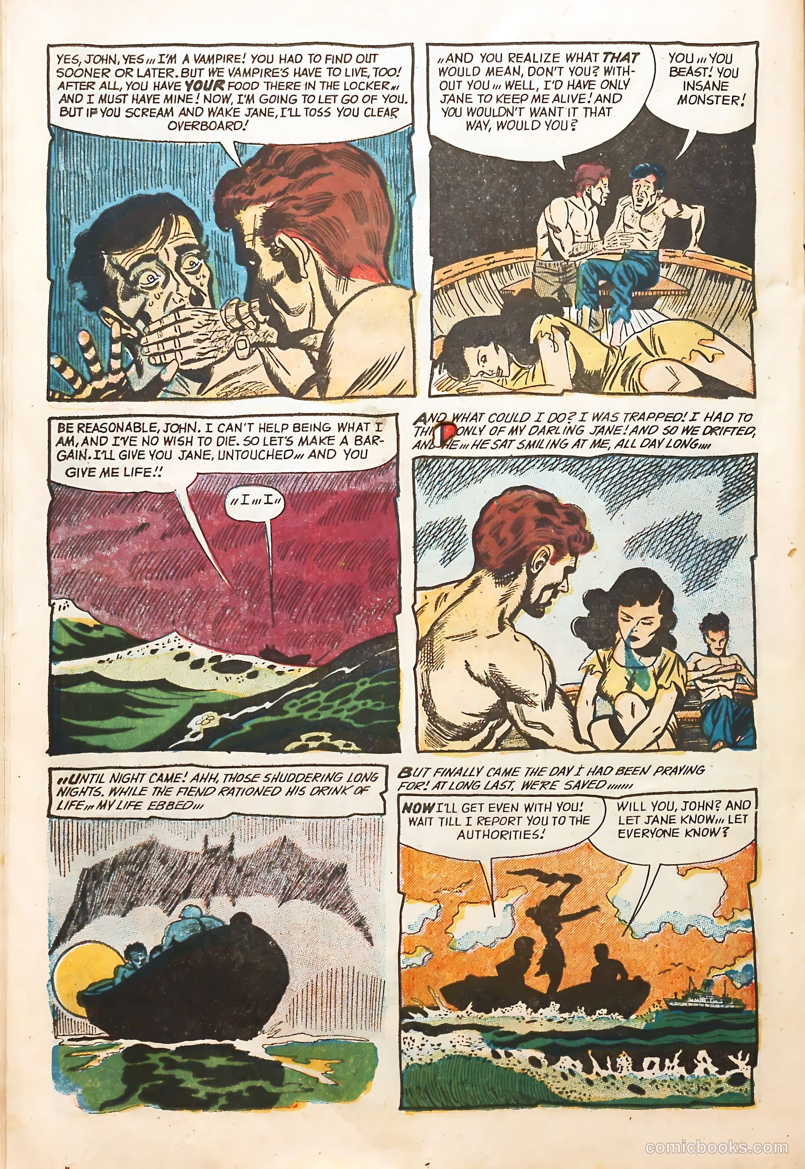 Horrific #12 (1954) — page 22 of 36