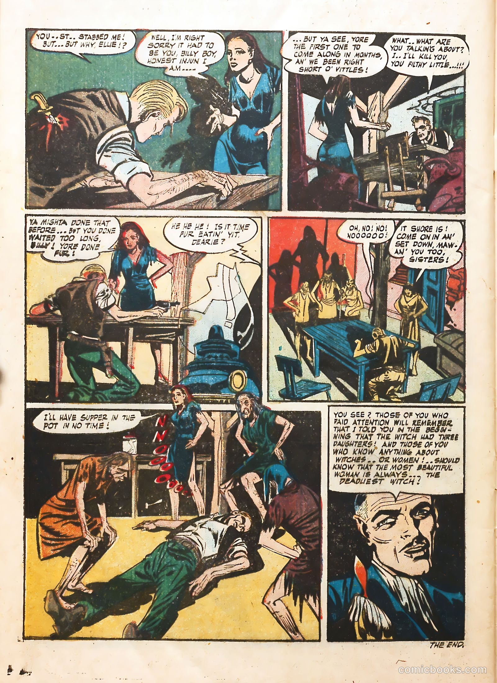 Horrific #12 (1954) — page 32 of 36