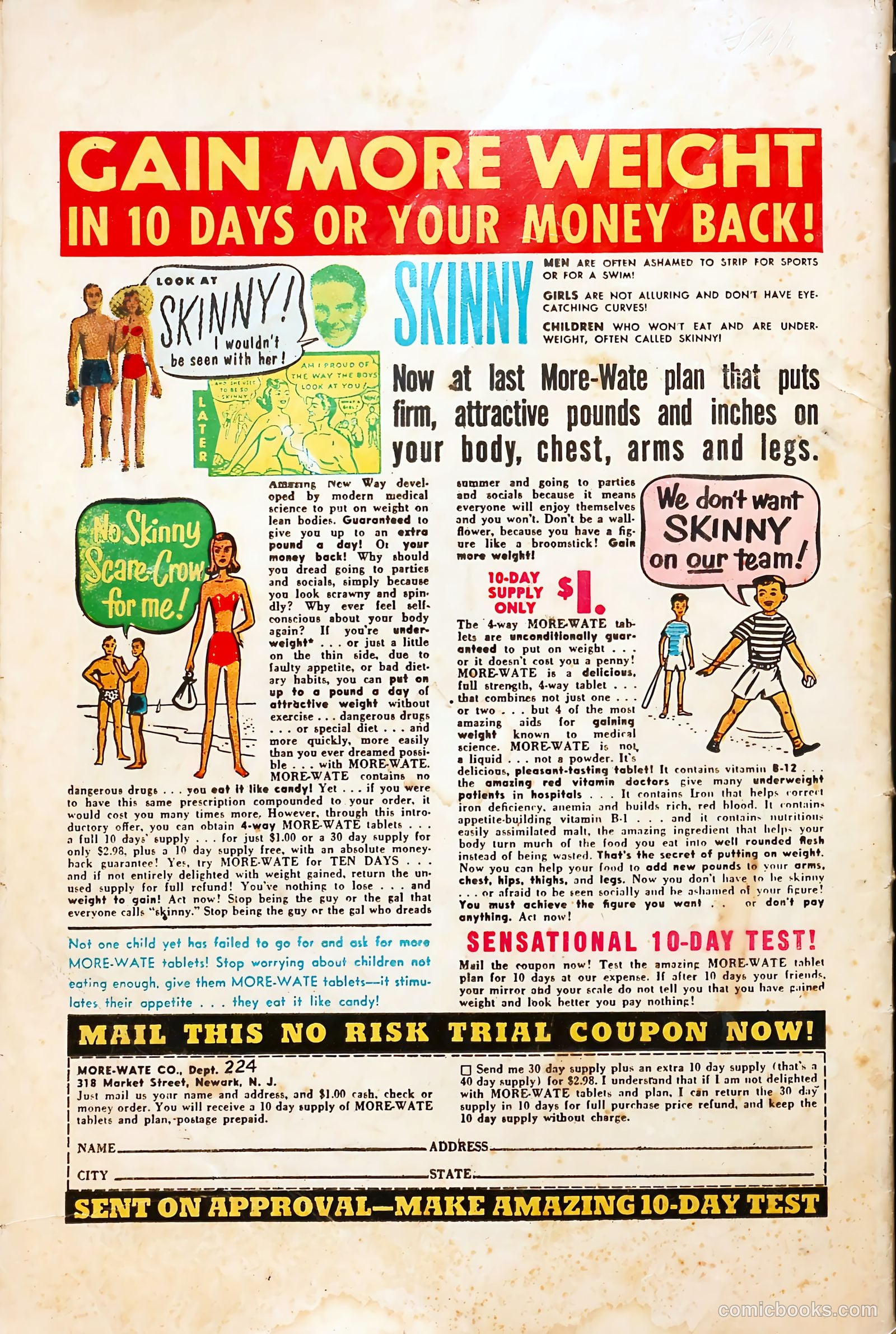 Horrific #12 (1954) — page 36 of 36