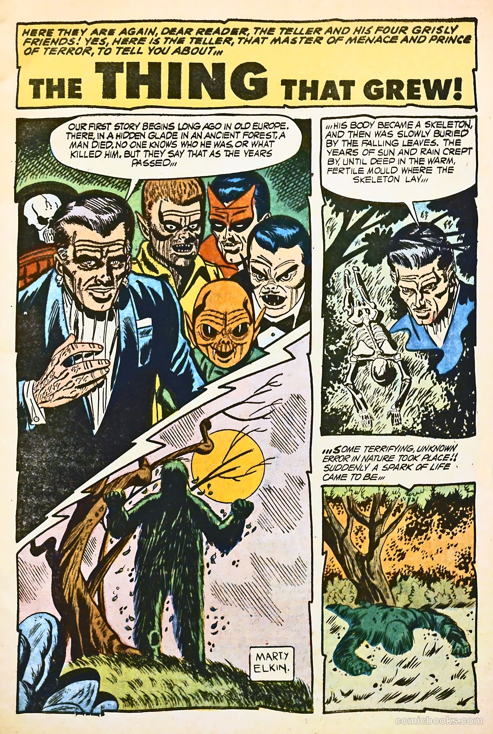 Horrific #13 (1954) — page 3 of 36