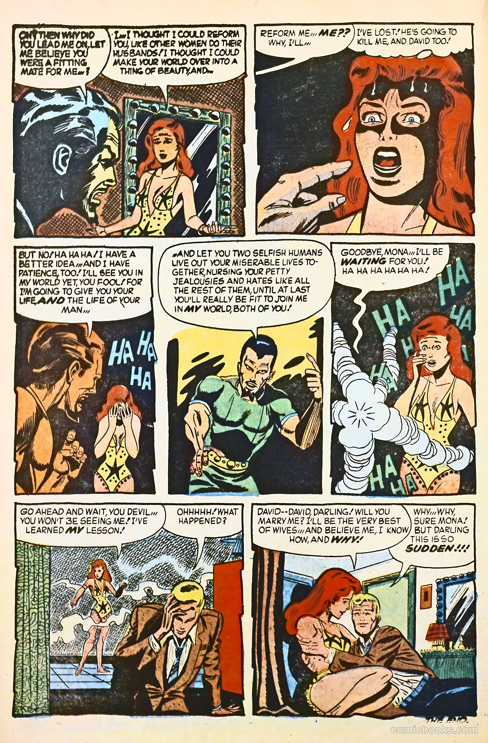 Horrific #13 (1954) — page 16 of 36