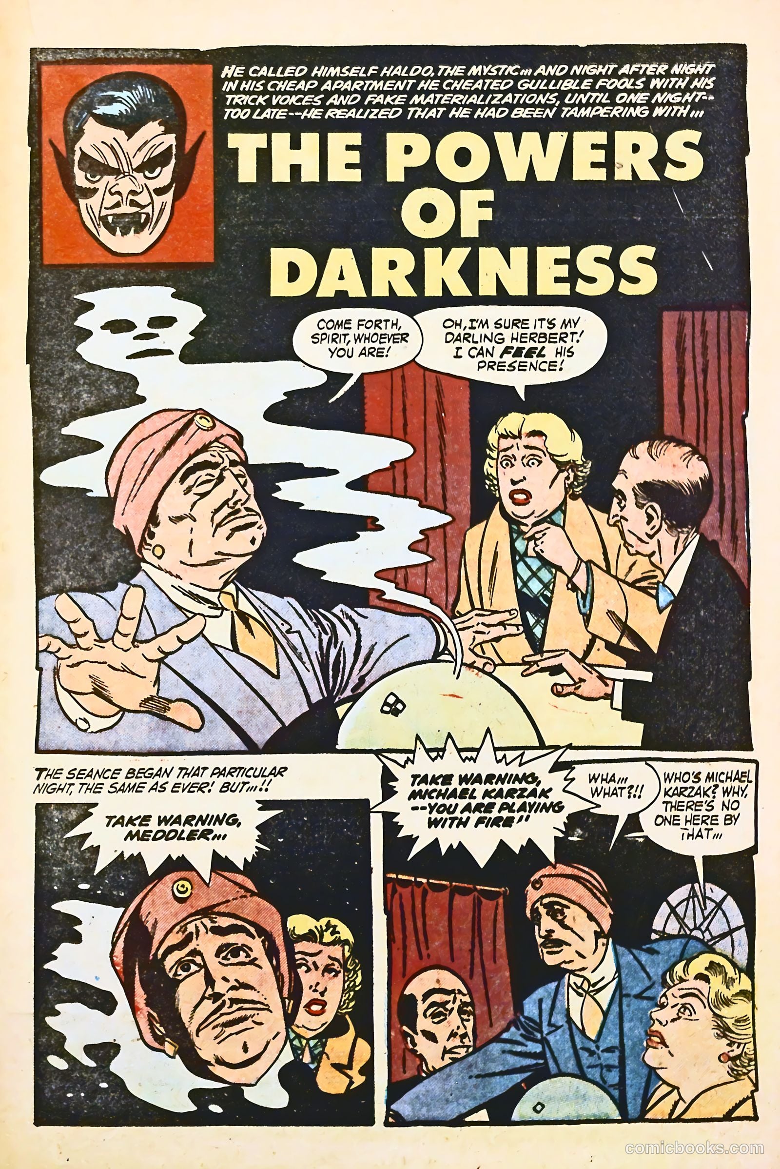 Horrific #13 (1954) — page 19 of 36