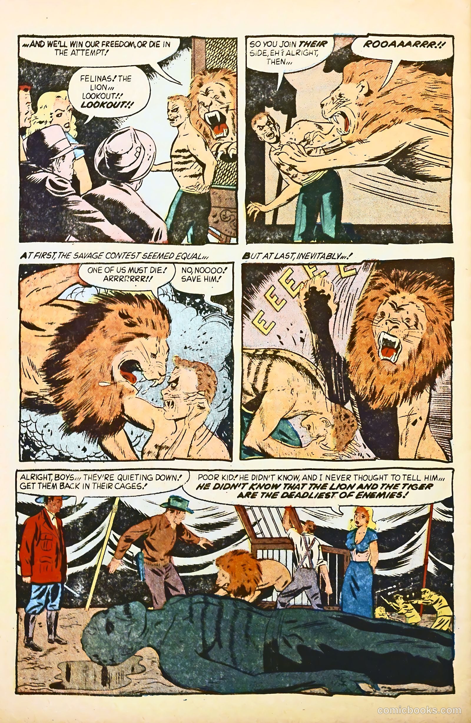 Horrific #13 (1954) — page 32 of 36