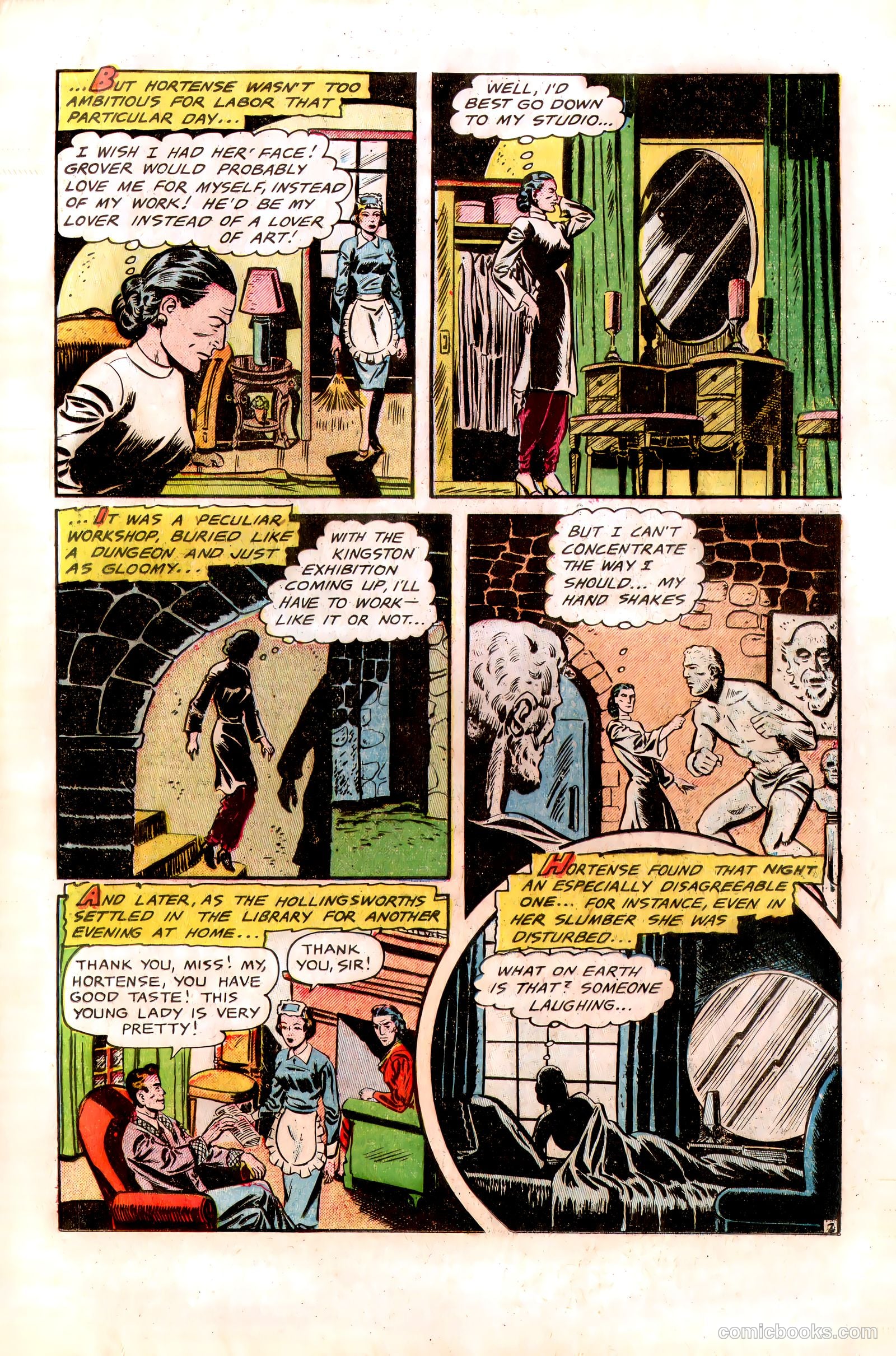 Horrific #2 (1952) — page 21 of 36