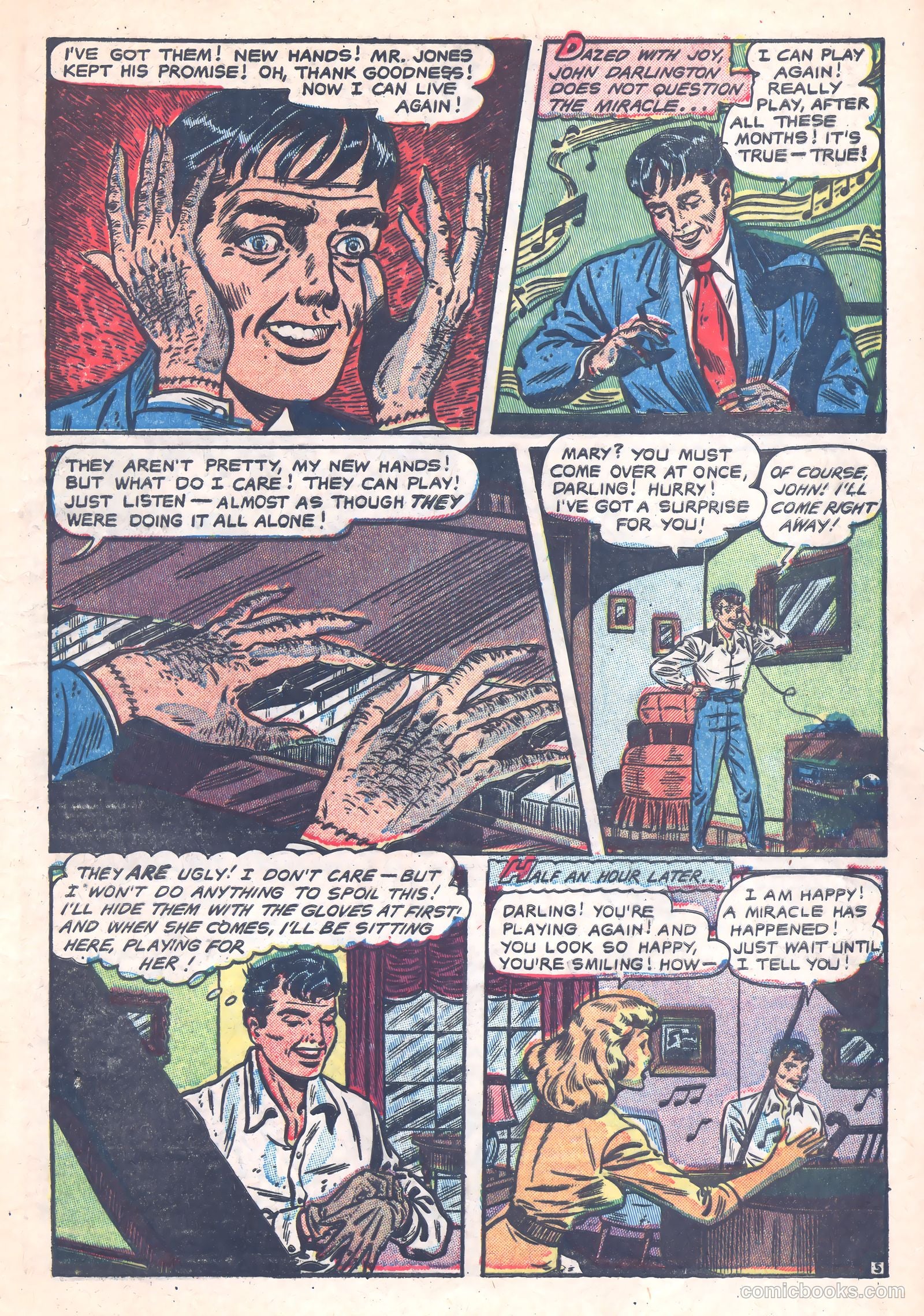 Horrific #3 (1952) — page 7 of 36