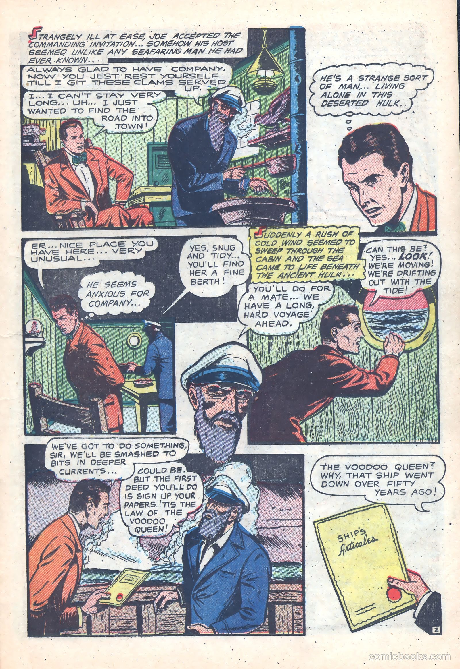 Horrific #3 (1952) — page 21 of 36