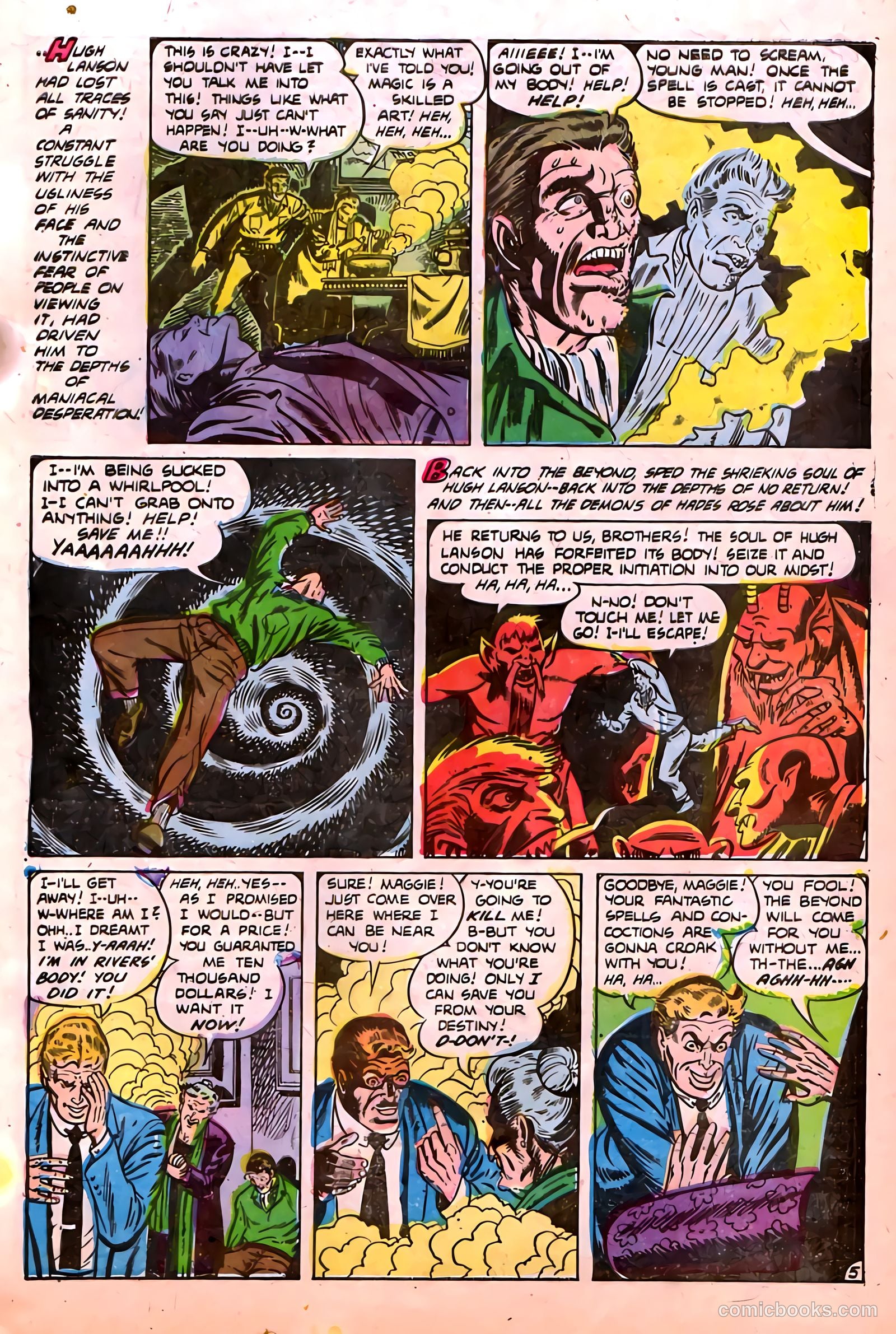 Horrific #4 (1953) — page 7 of 36
