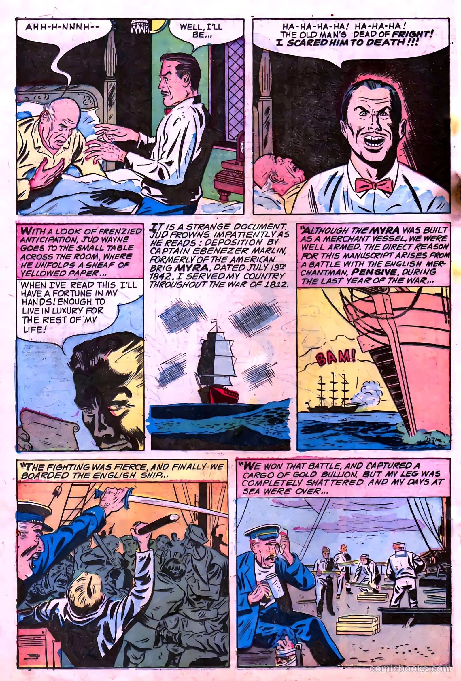 Horrific #4 (1953) — page 20 of 36