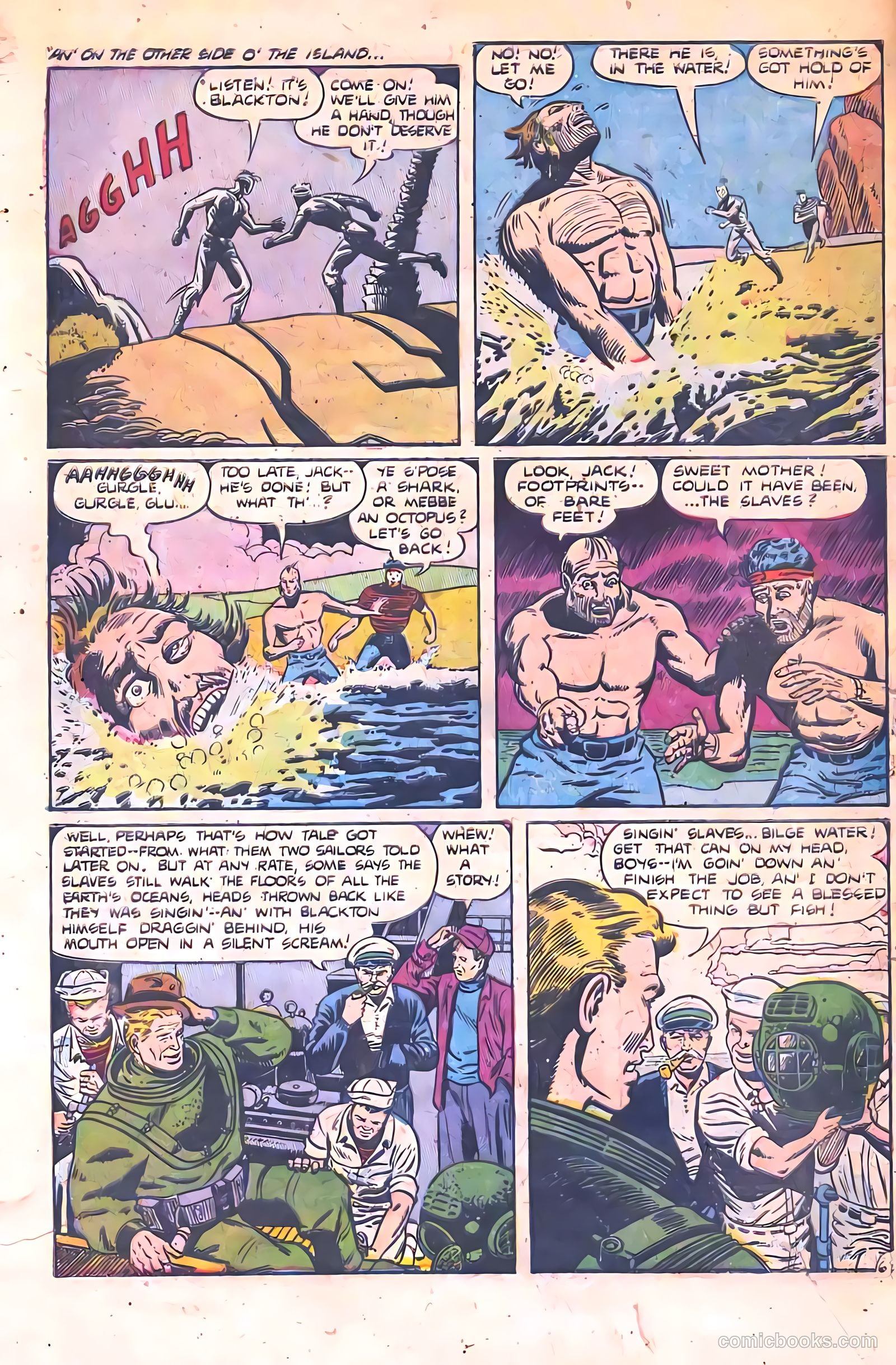 Horrific #5 (1953) — page 32 of 36