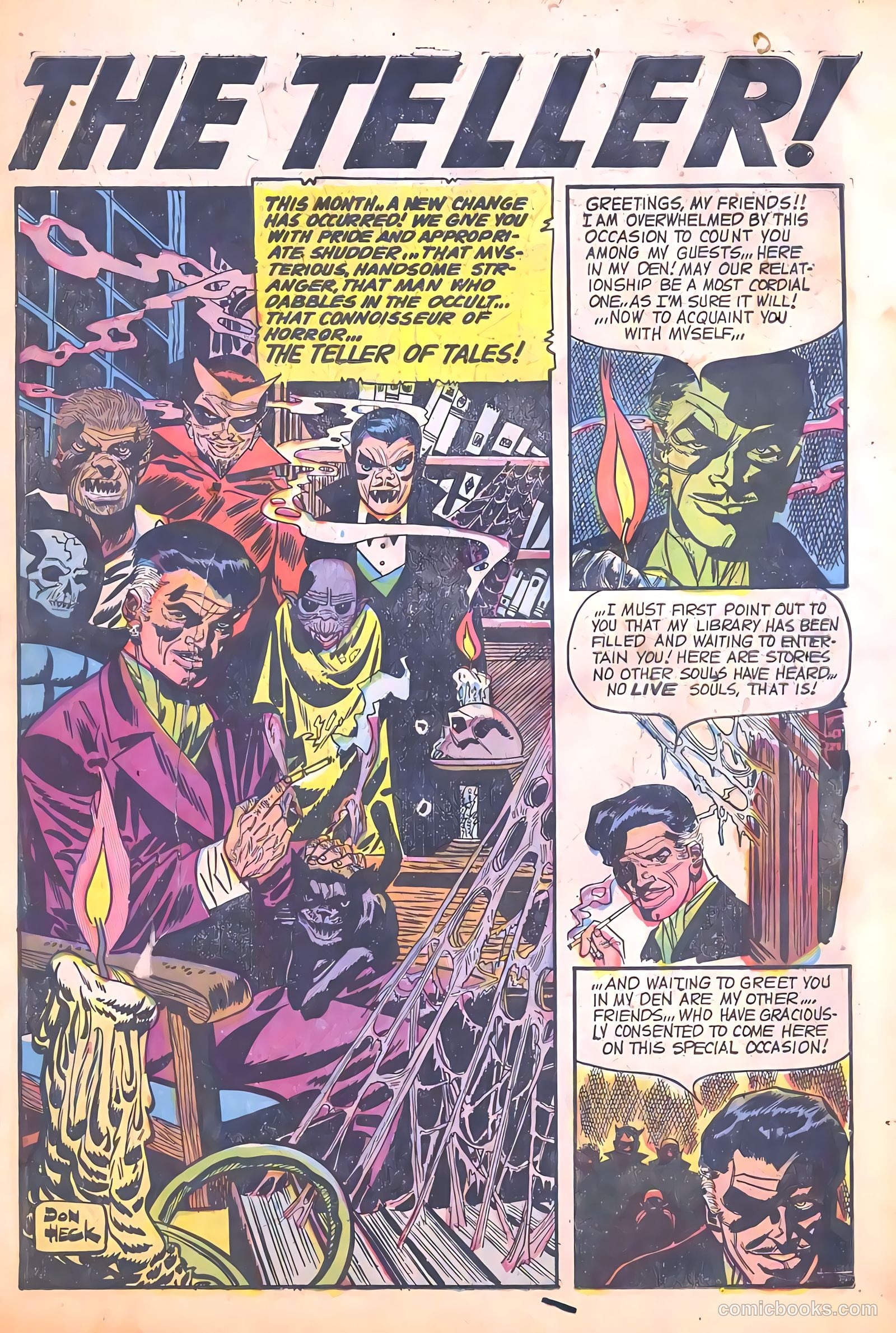 Horrific #8 (1953) — page 3 of 36
