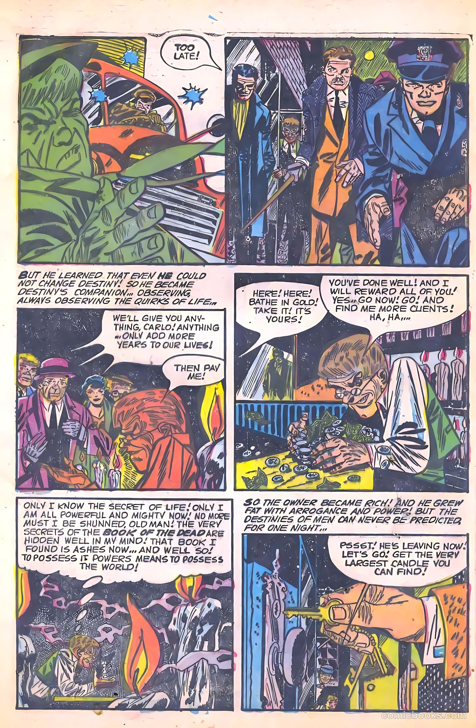 Horrific #8 (1953) — page 8 of 36