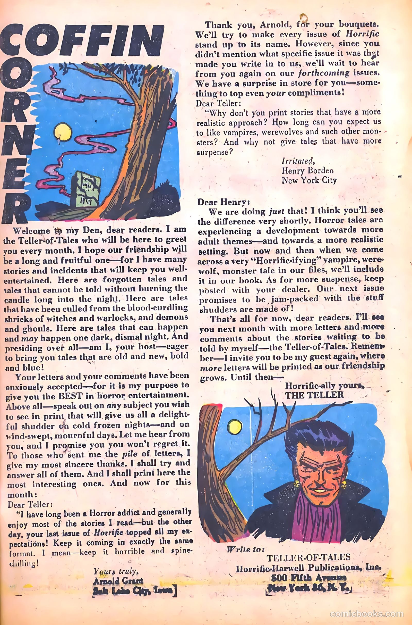 Horrific #8 (1953) — page 17 of 36