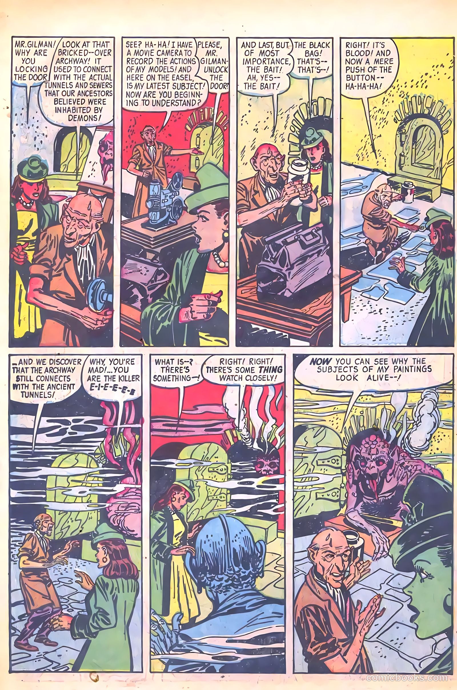 Horrific #8 (1953) — page 22 of 36