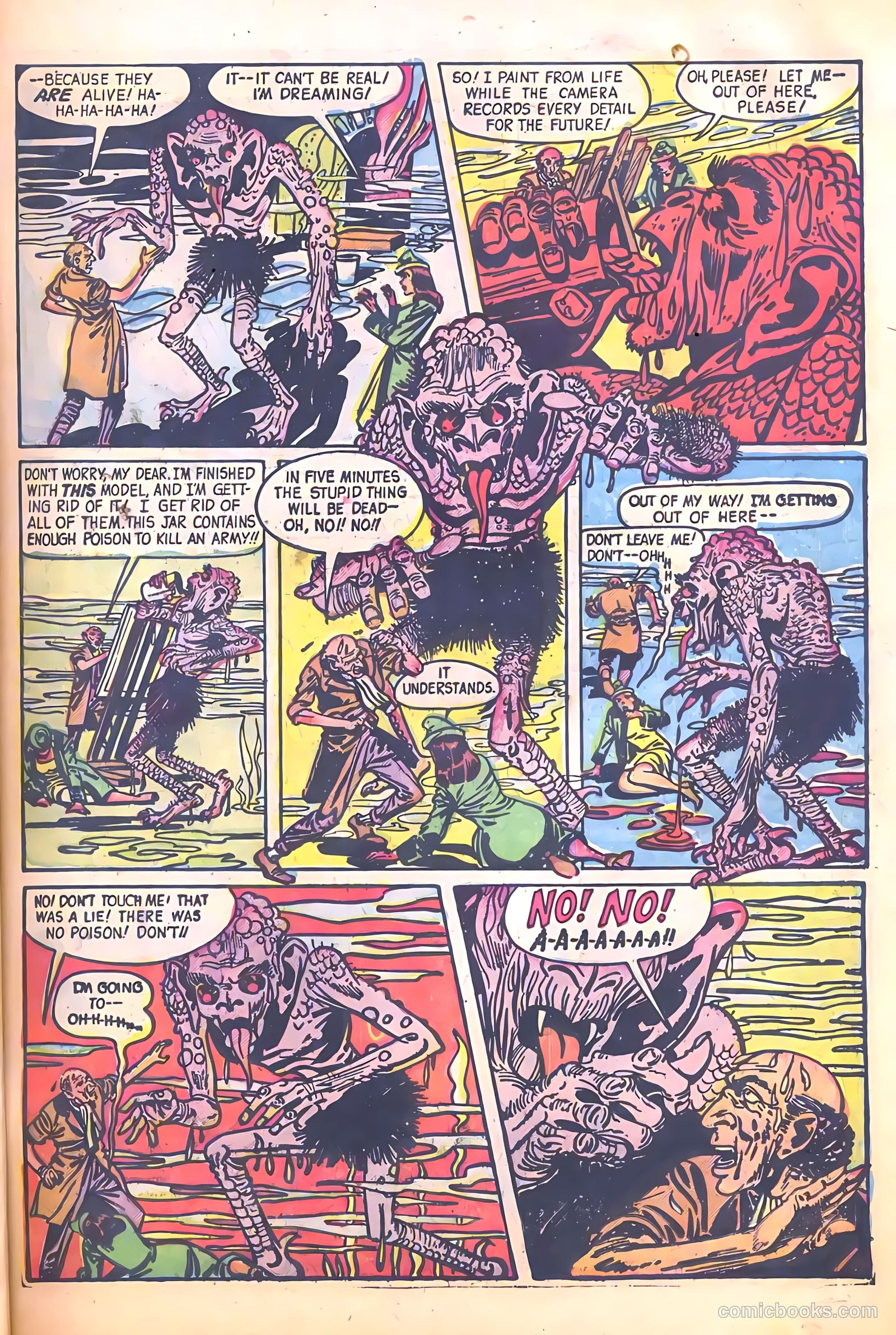 Horrific #8 (1953) — page 23 of 36