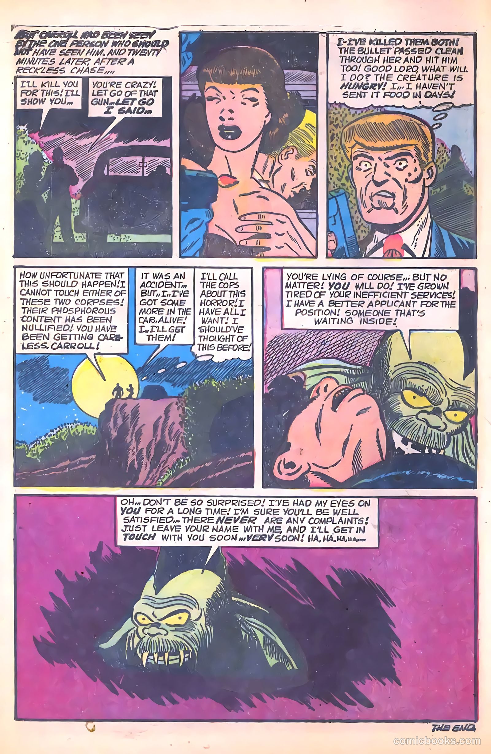 Horrific #8 (1953) — page 32 of 36