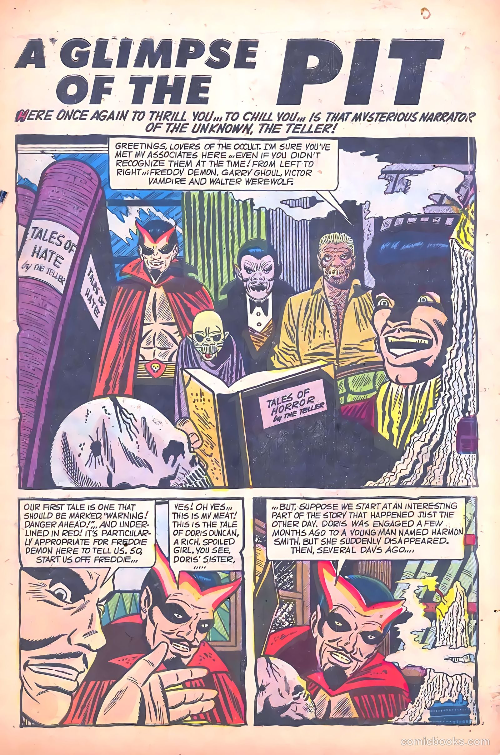 Horrific #9 (1954) — page 3 of 36
