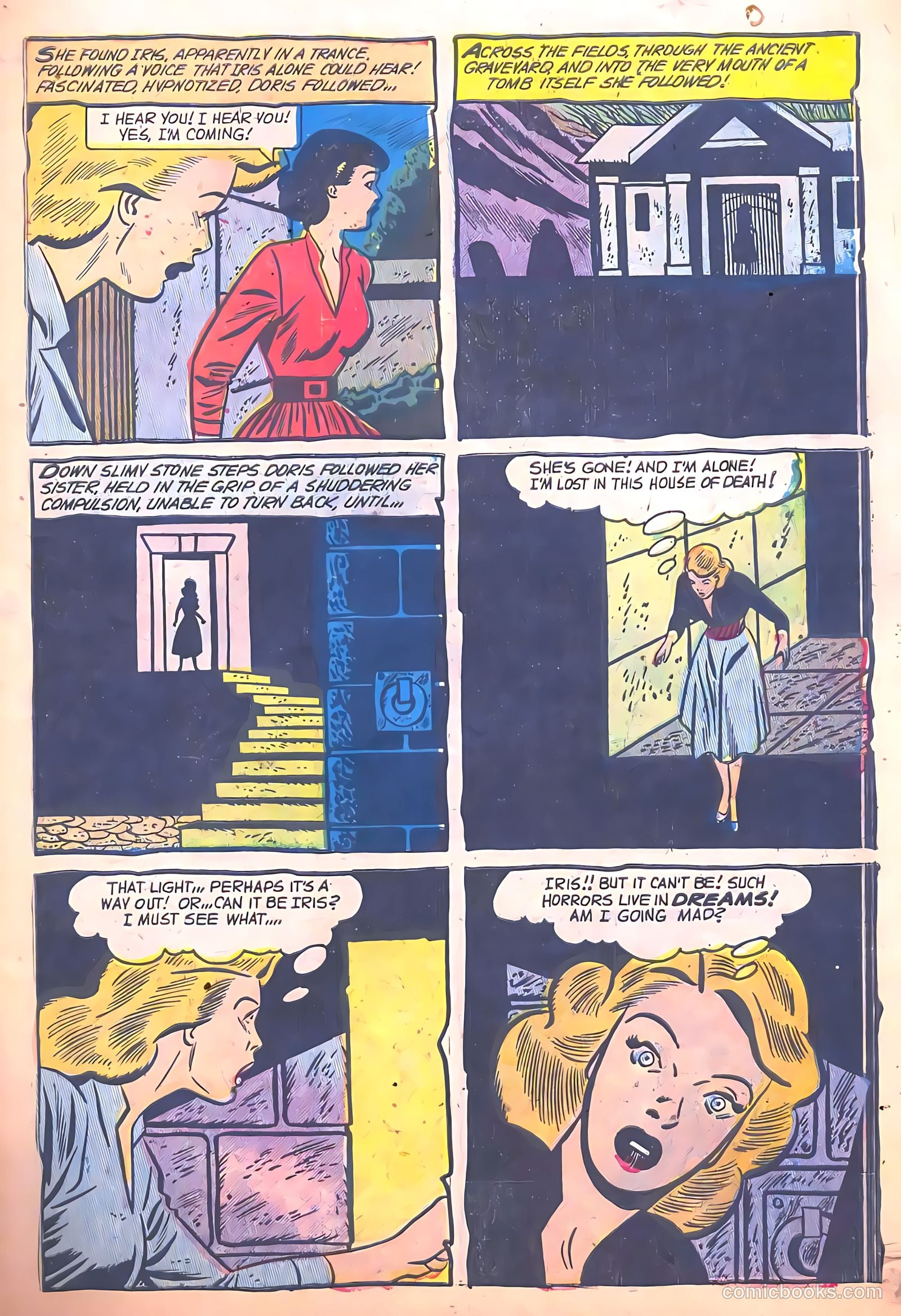 Horrific #9 (1954) — page 7 of 36