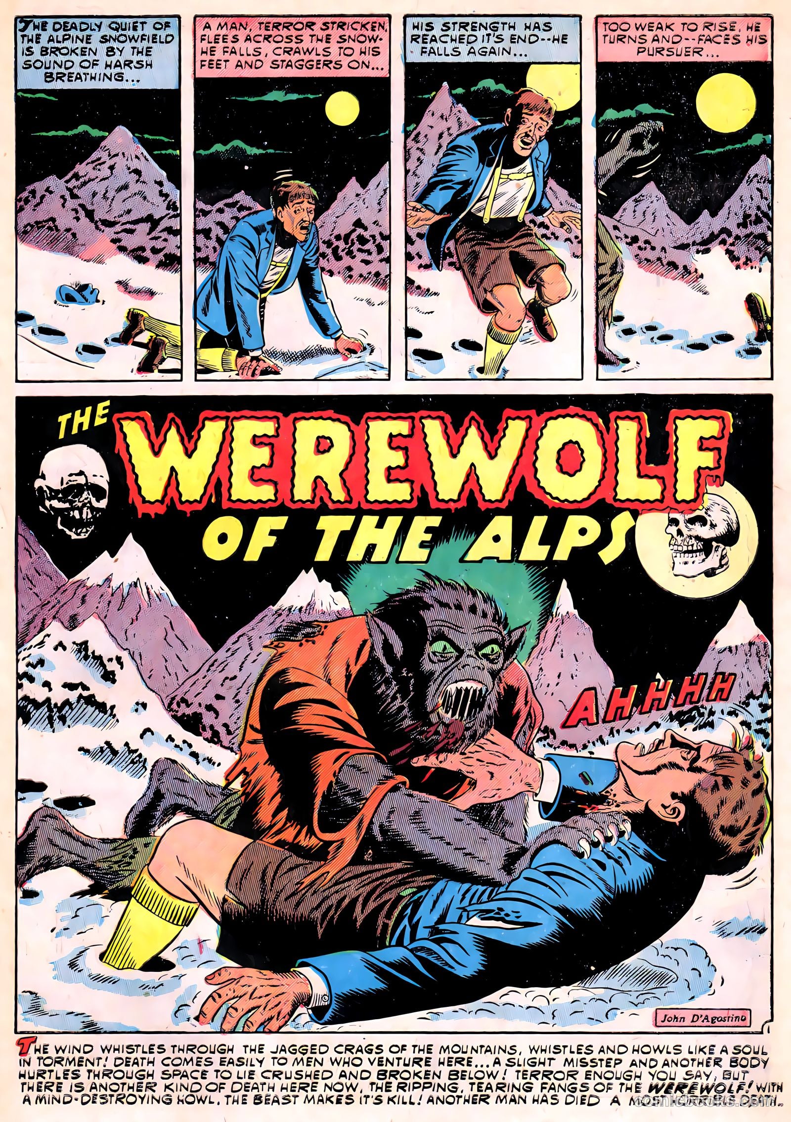 Horror from the Tomb #1 (1954) — page 3 of 36