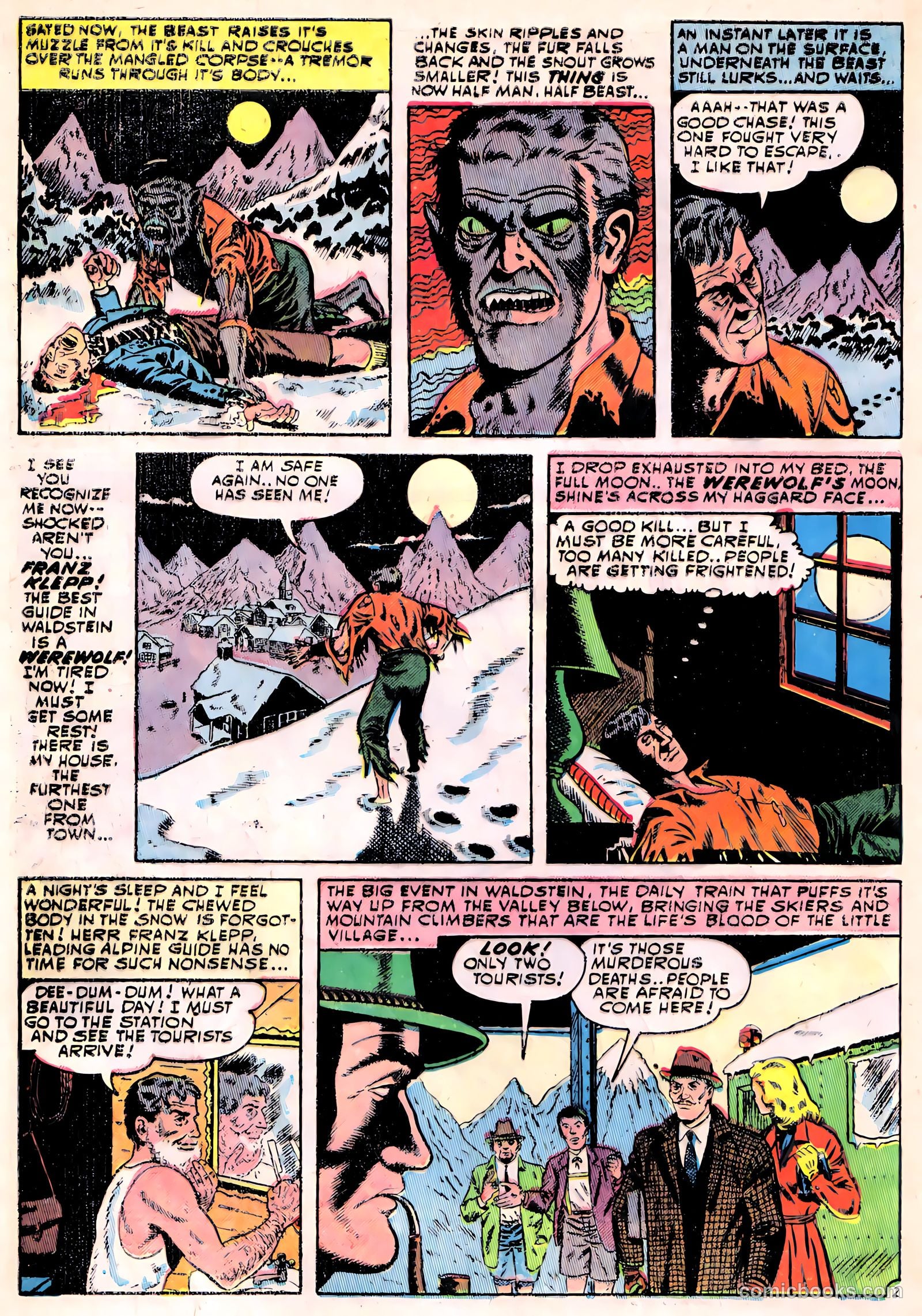Horror from the Tomb #1 (1954) — page 4 of 36