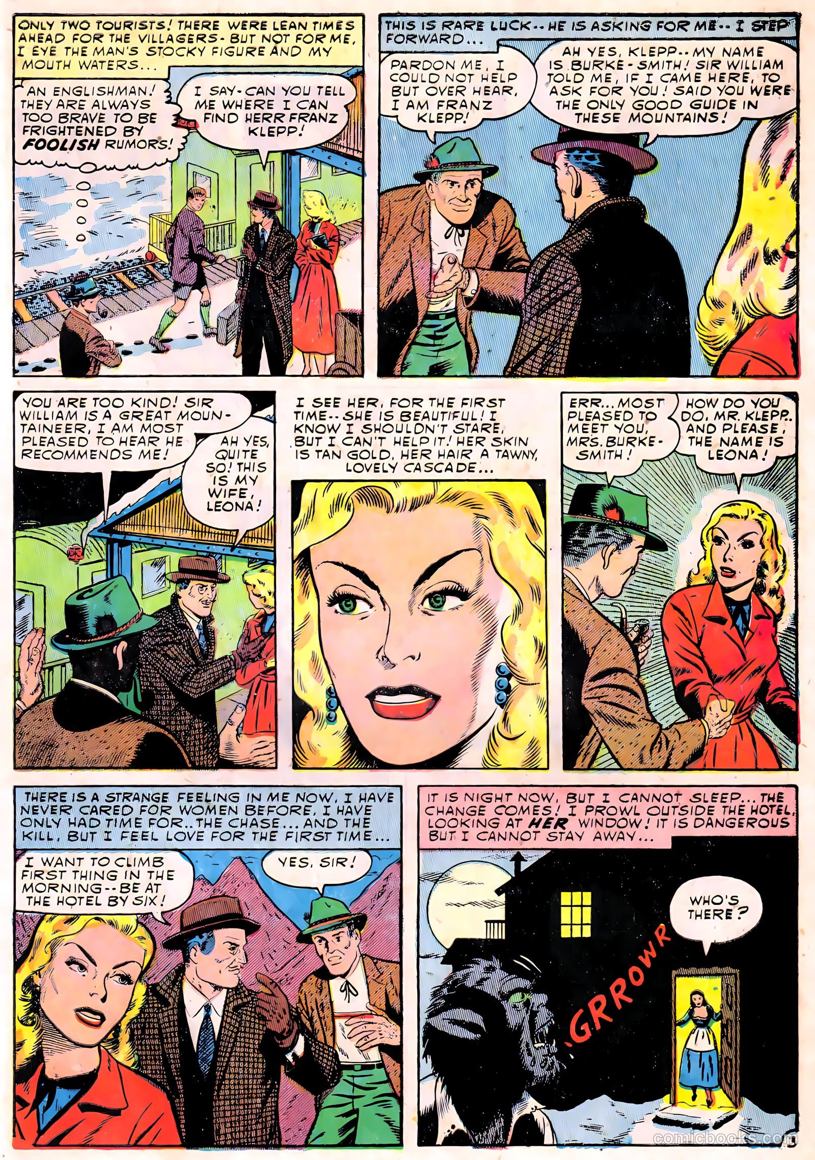 Horror from the Tomb #1 (1954) — page 5 of 36