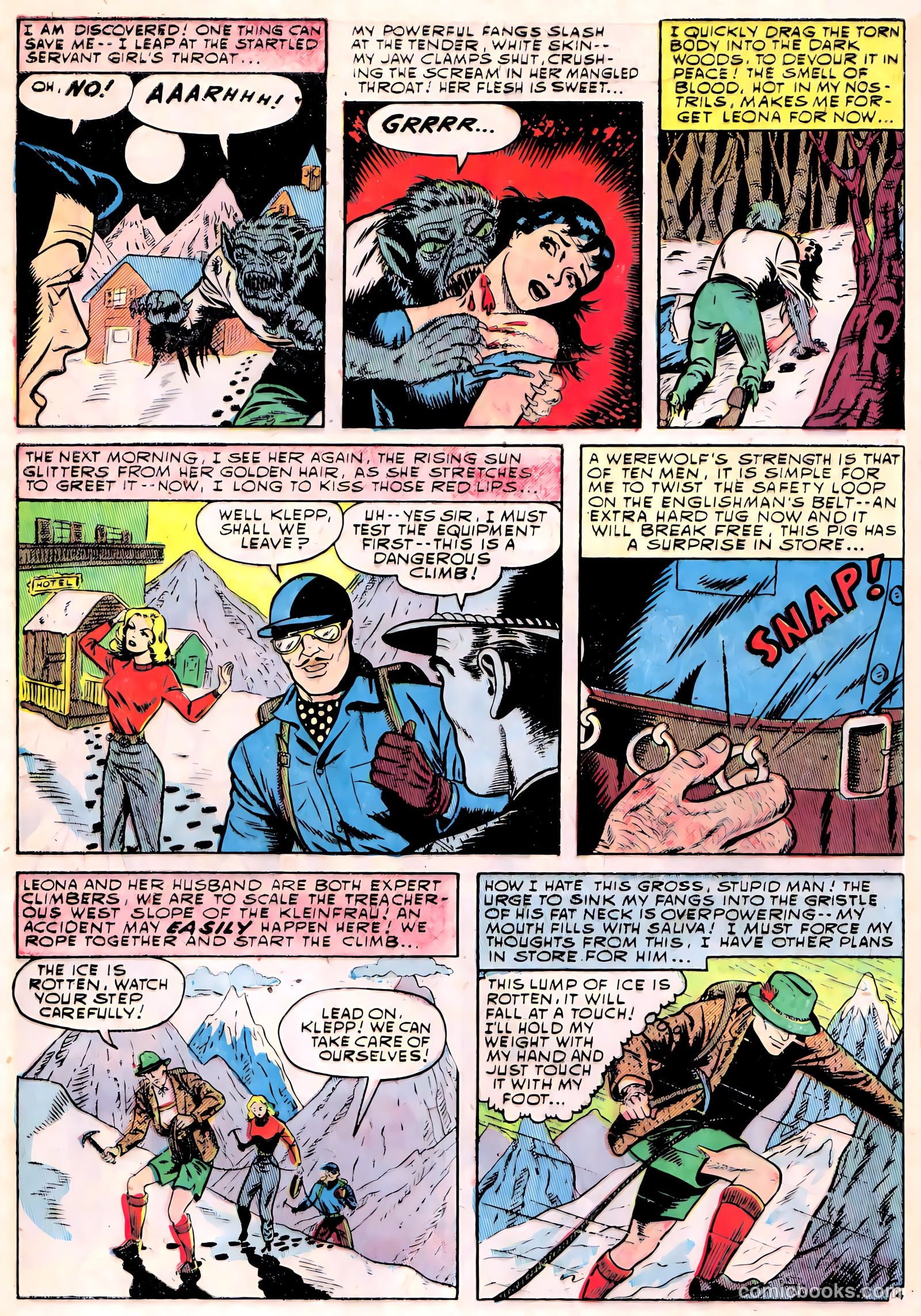 Horror from the Tomb #1 (1954) — page 6 of 36