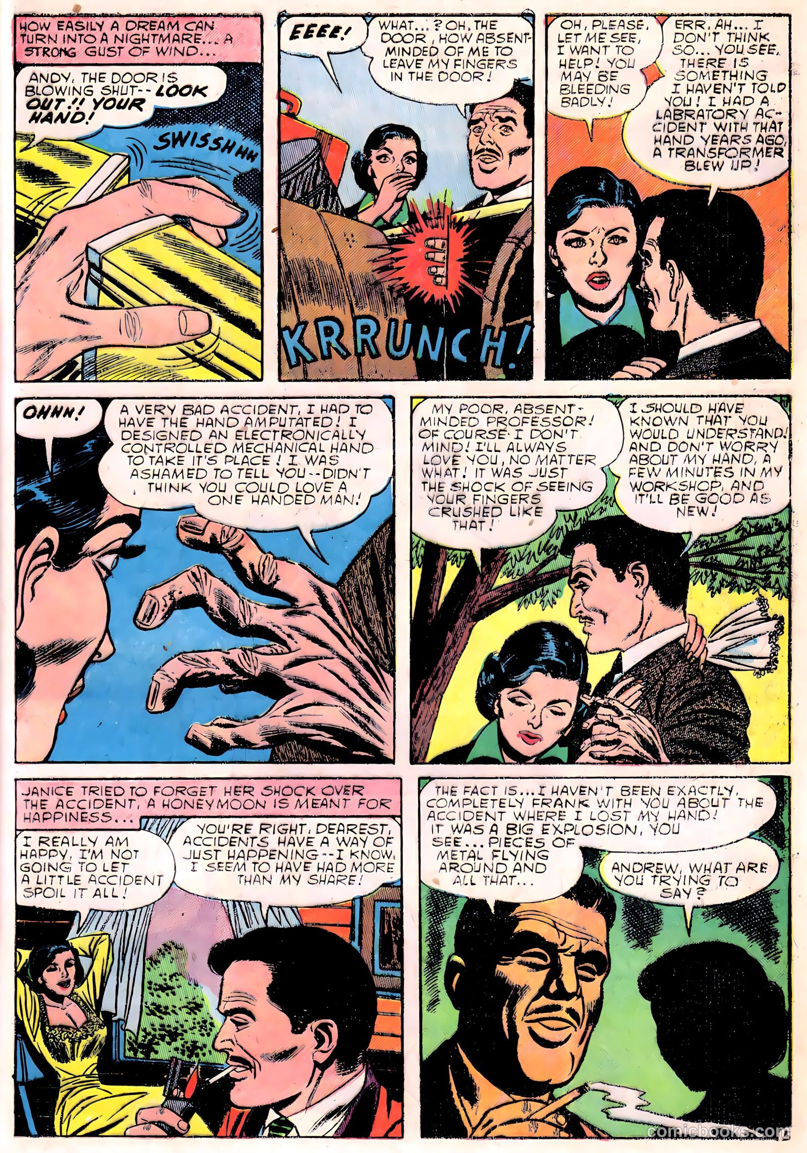 Horror from the Tomb #1 (1954) — page 17 of 36