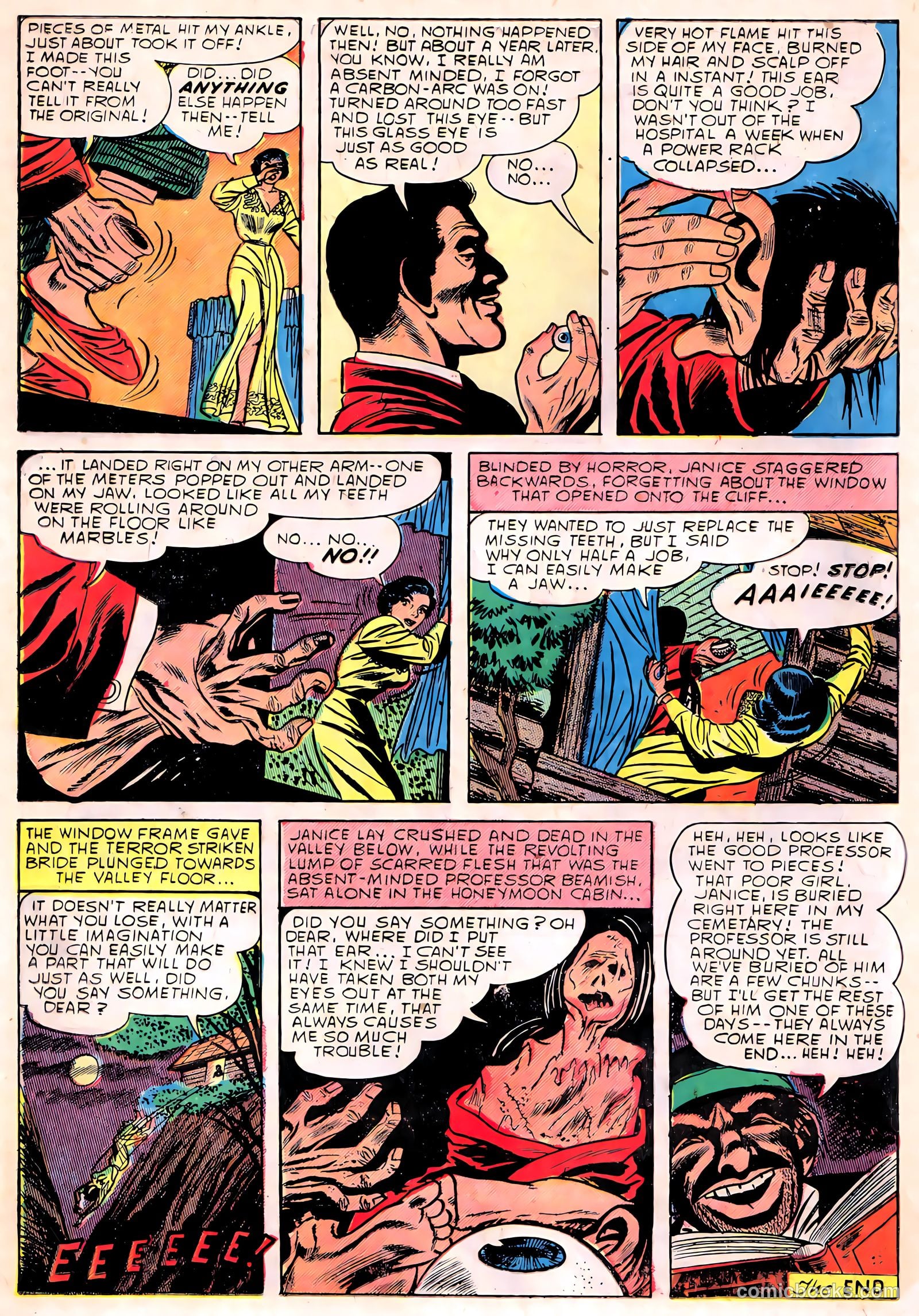 Horror from the Tomb #1 (1954) — page 18 of 36