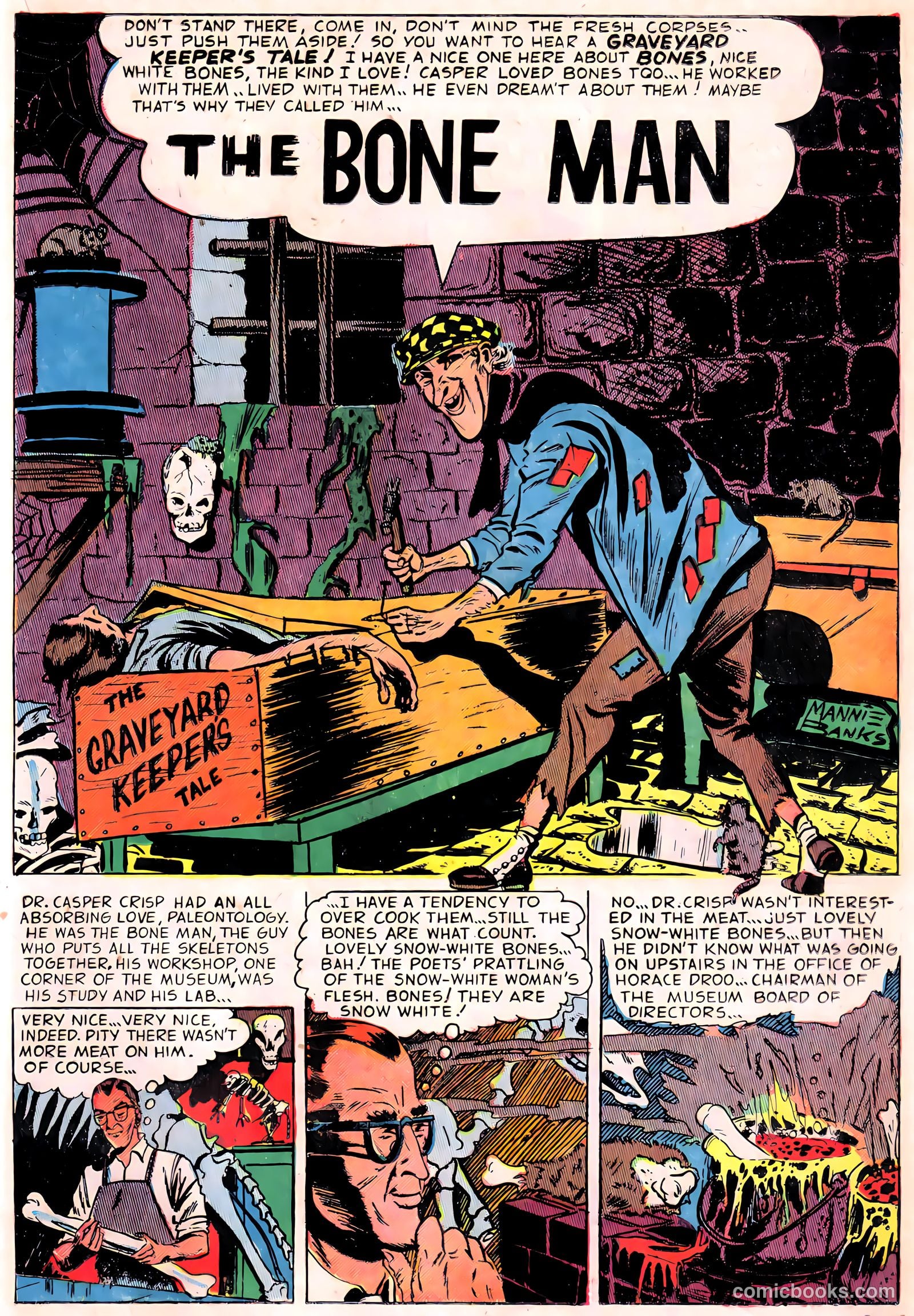 Horror from the Tomb #1 (1954) — page 19 of 36