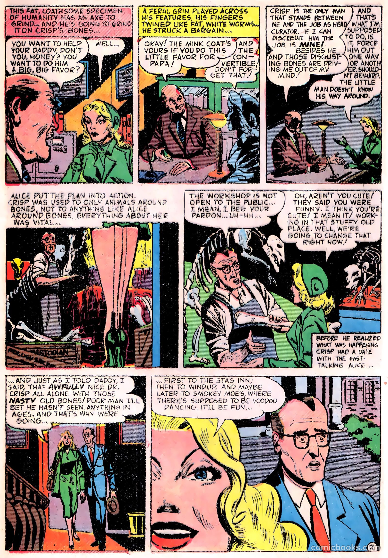 Horror from the Tomb #1 (1954) — page 20 of 36