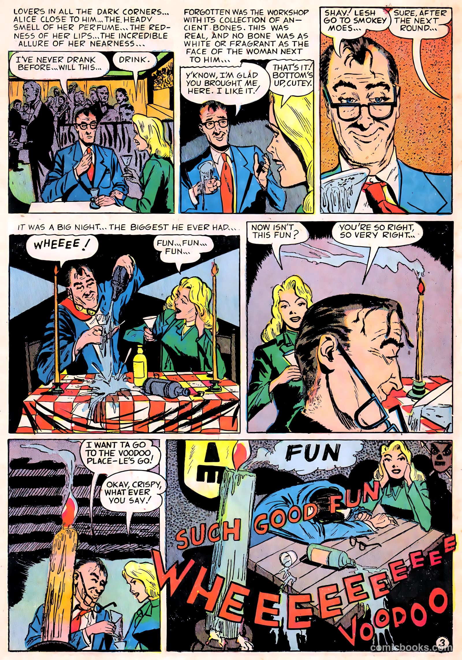 Horror from the Tomb #1 (1954) — page 21 of 36
