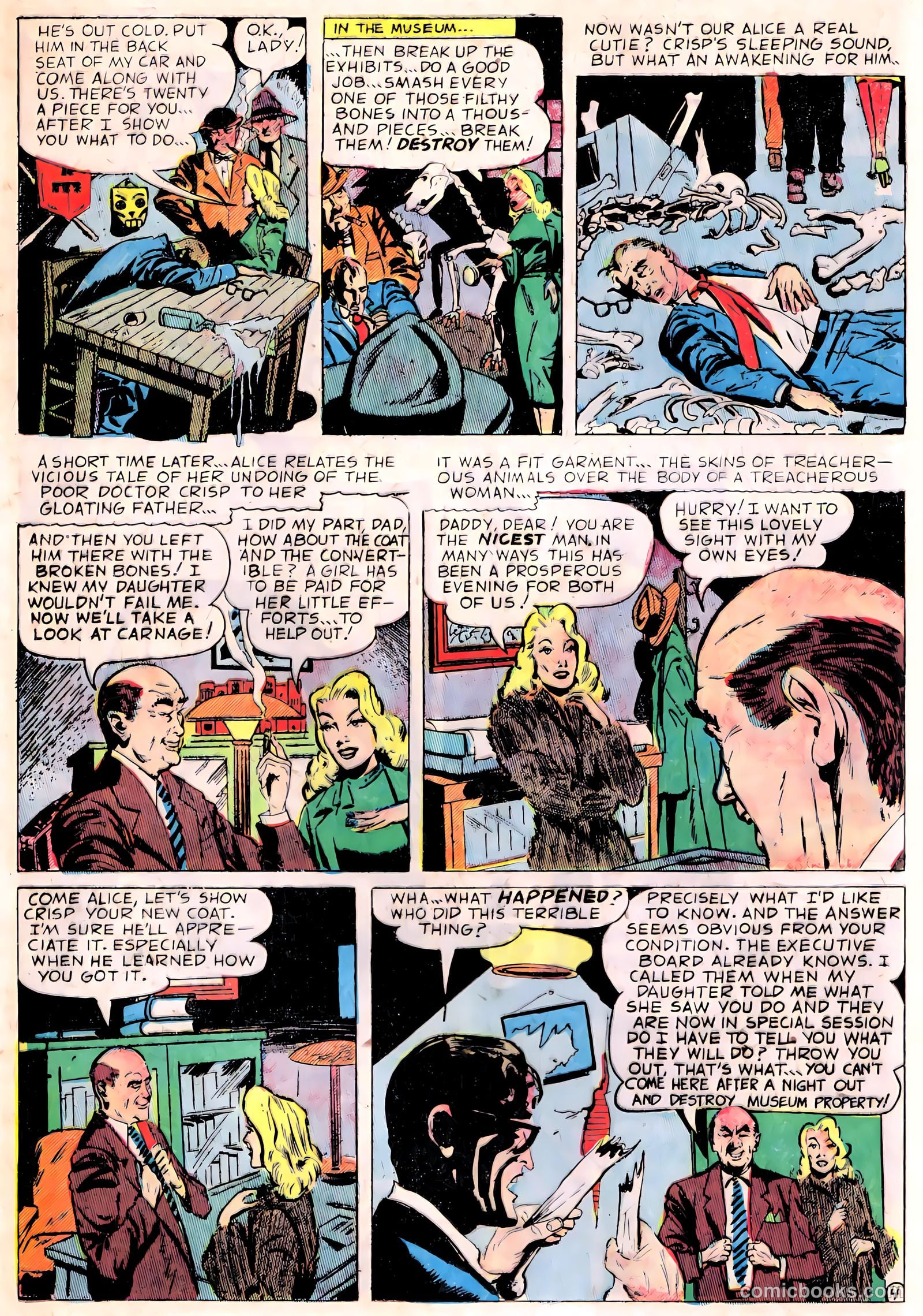 Horror from the Tomb #1 (1954) — page 22 of 36