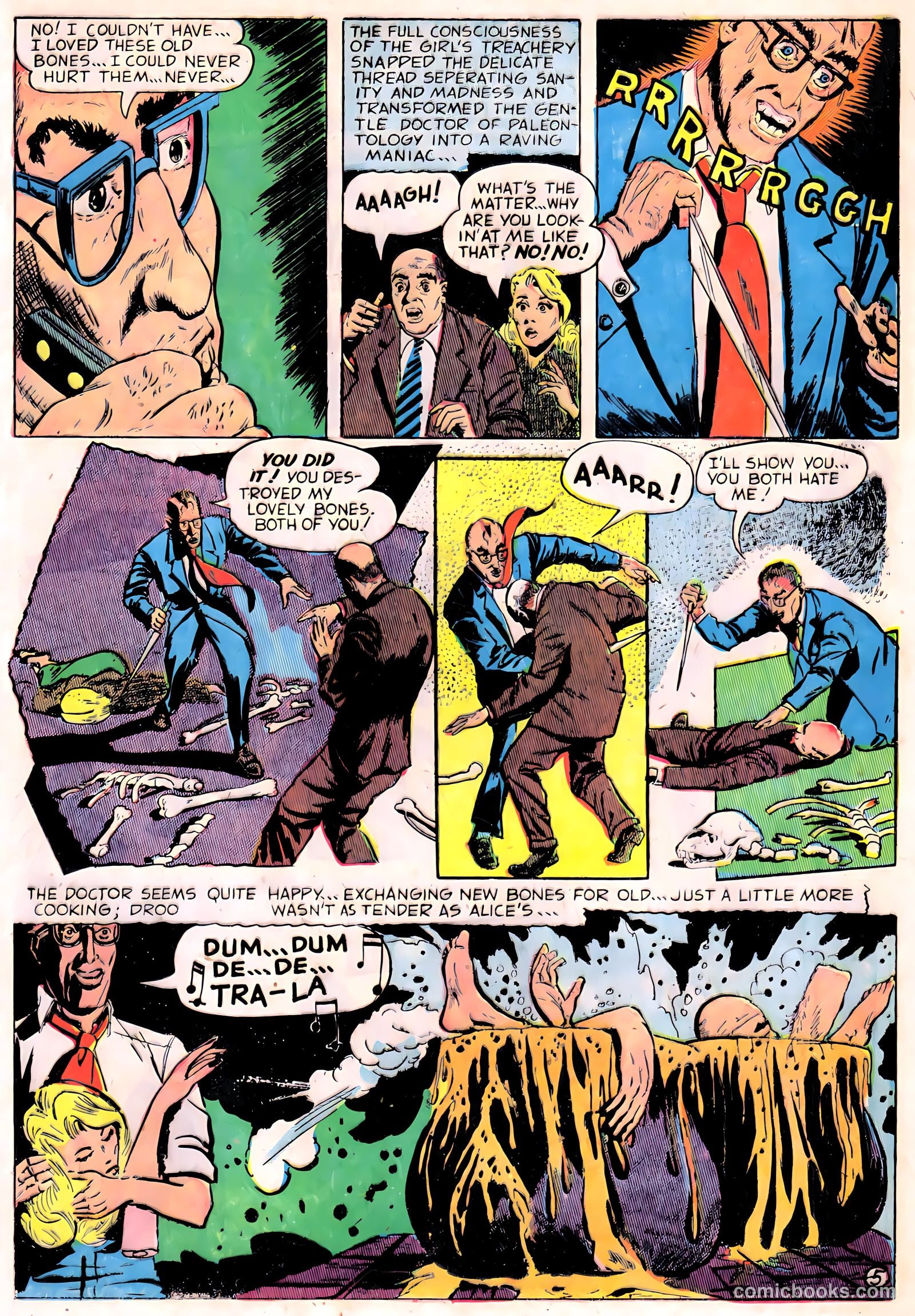 Horror from the Tomb #1 (1954) — page 23 of 36