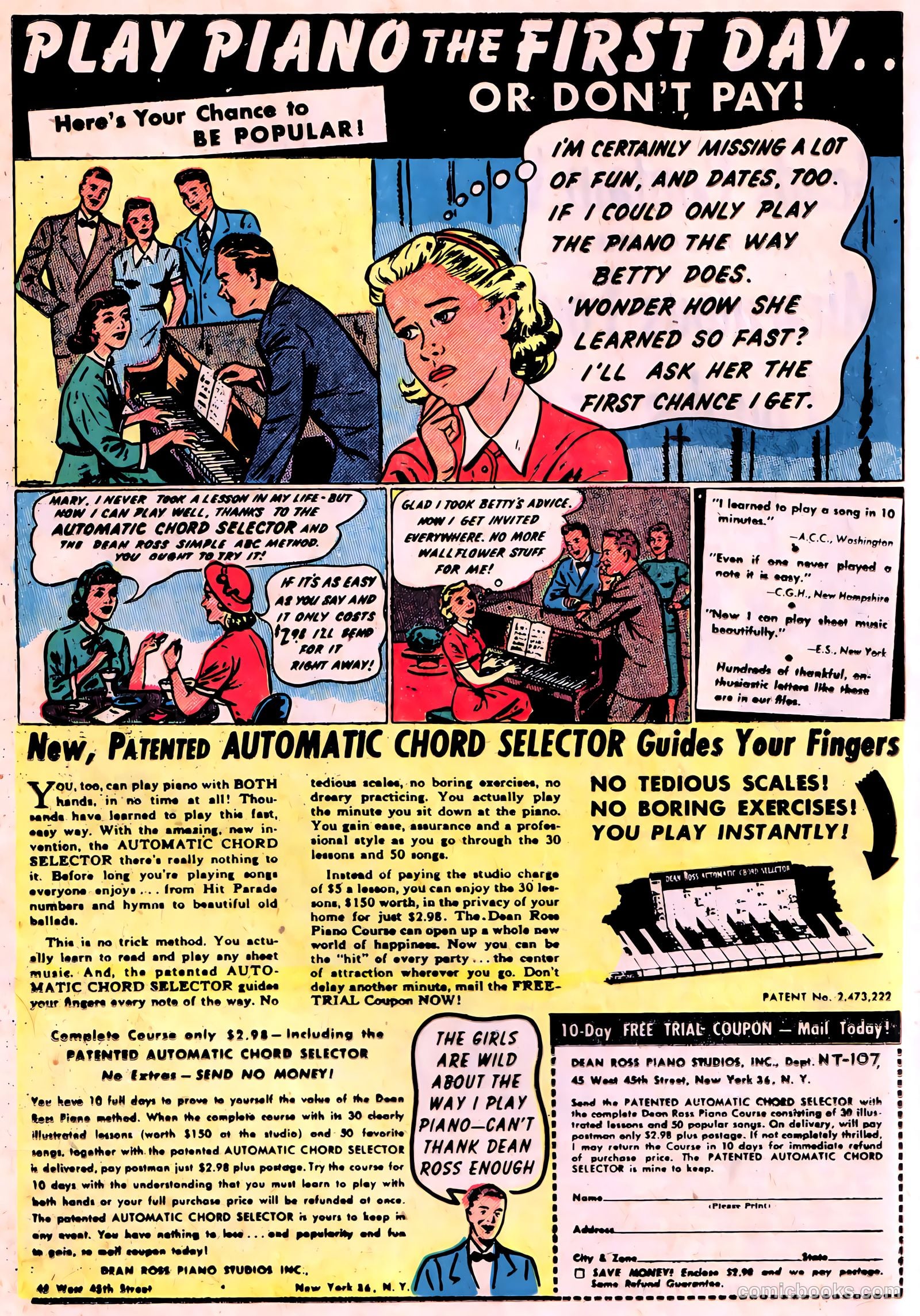Horror from the Tomb #1 (1954) — page 26 of 36