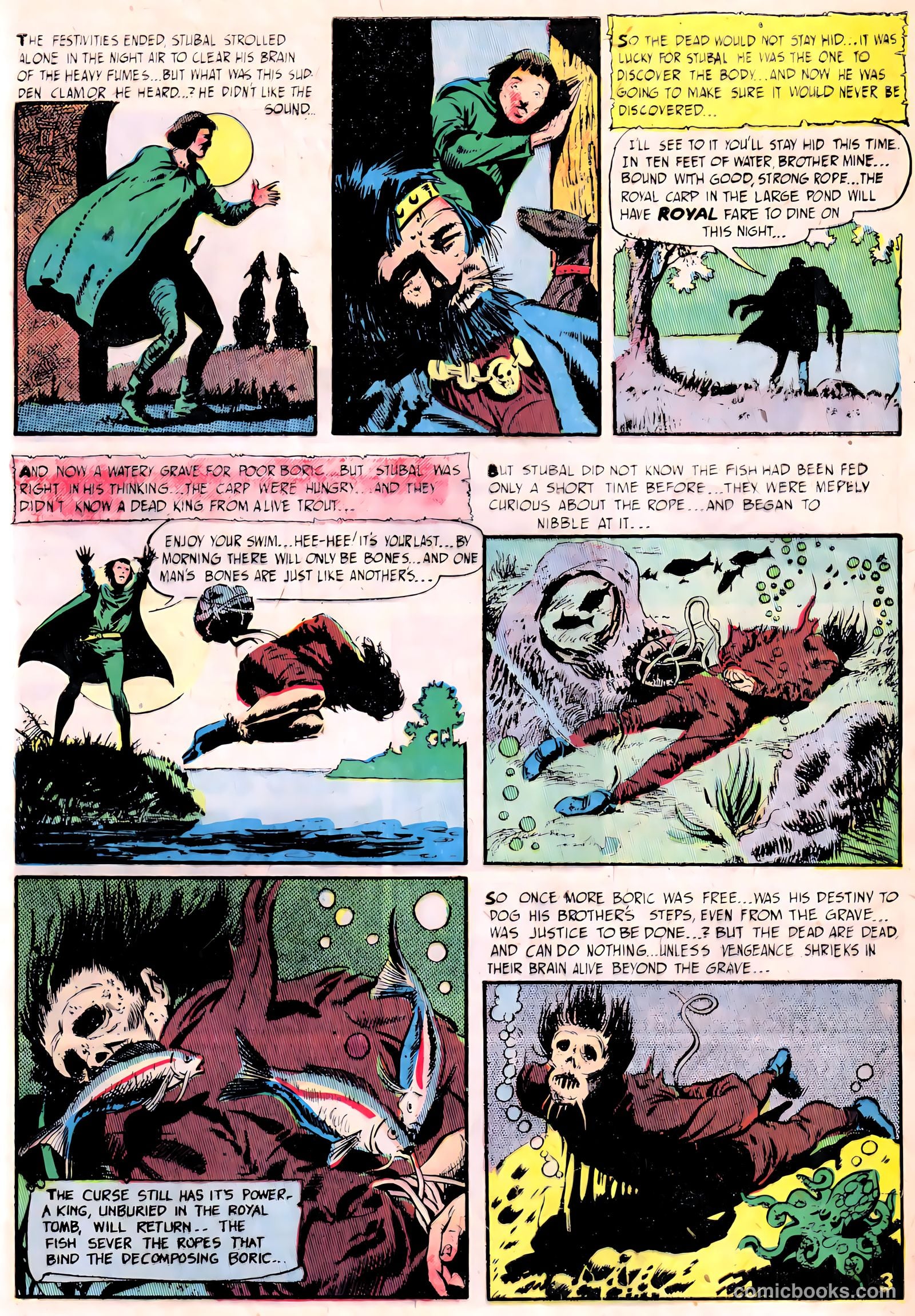 Horror from the Tomb #1 (1954) — page 31 of 36