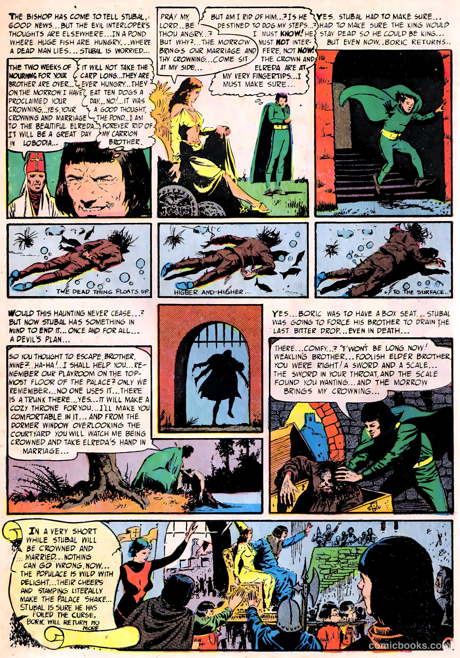 Horror from the Tomb #1 (1954) — page 32 of 36