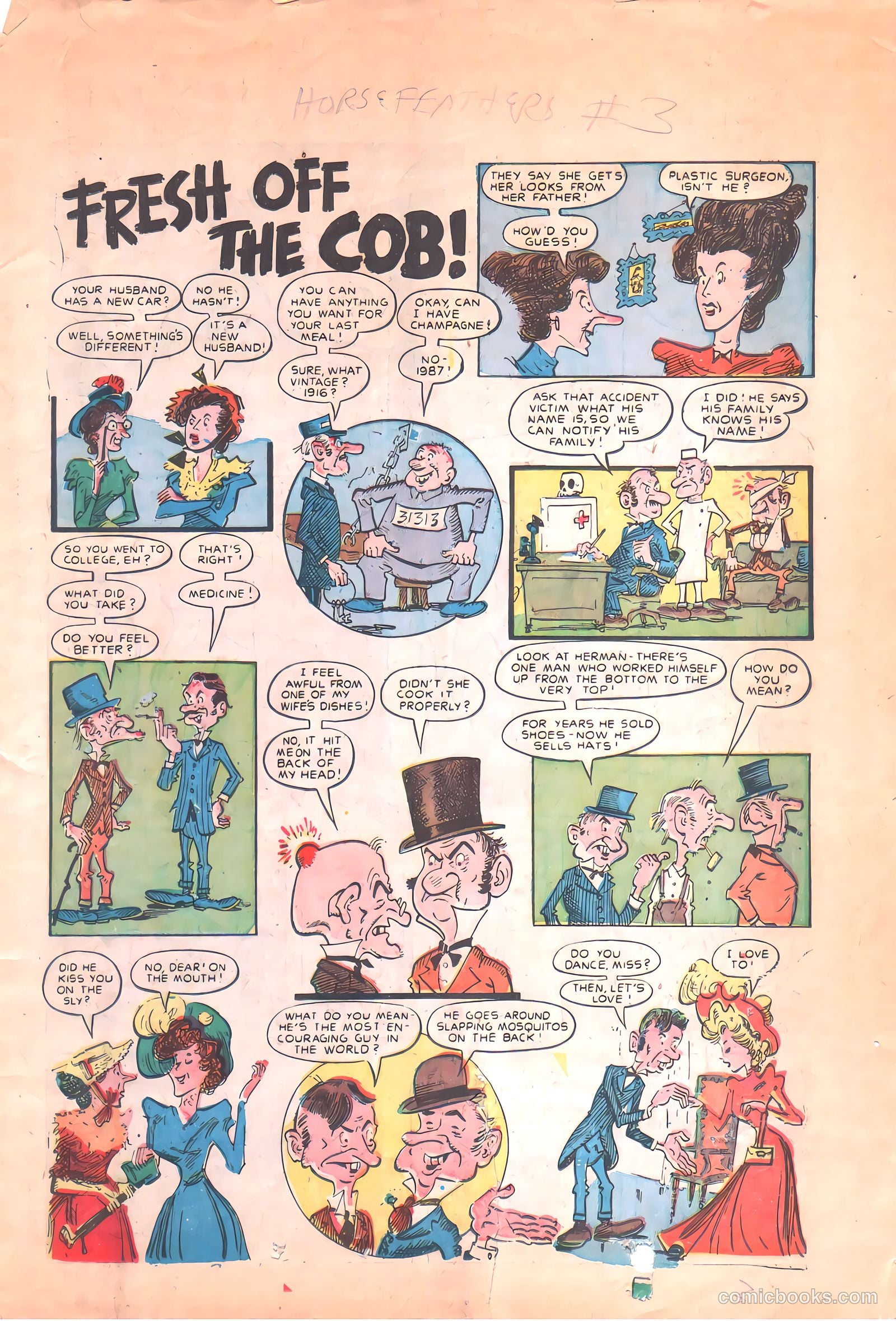 Horsefeathers #3 (1948) — page 3 of 34