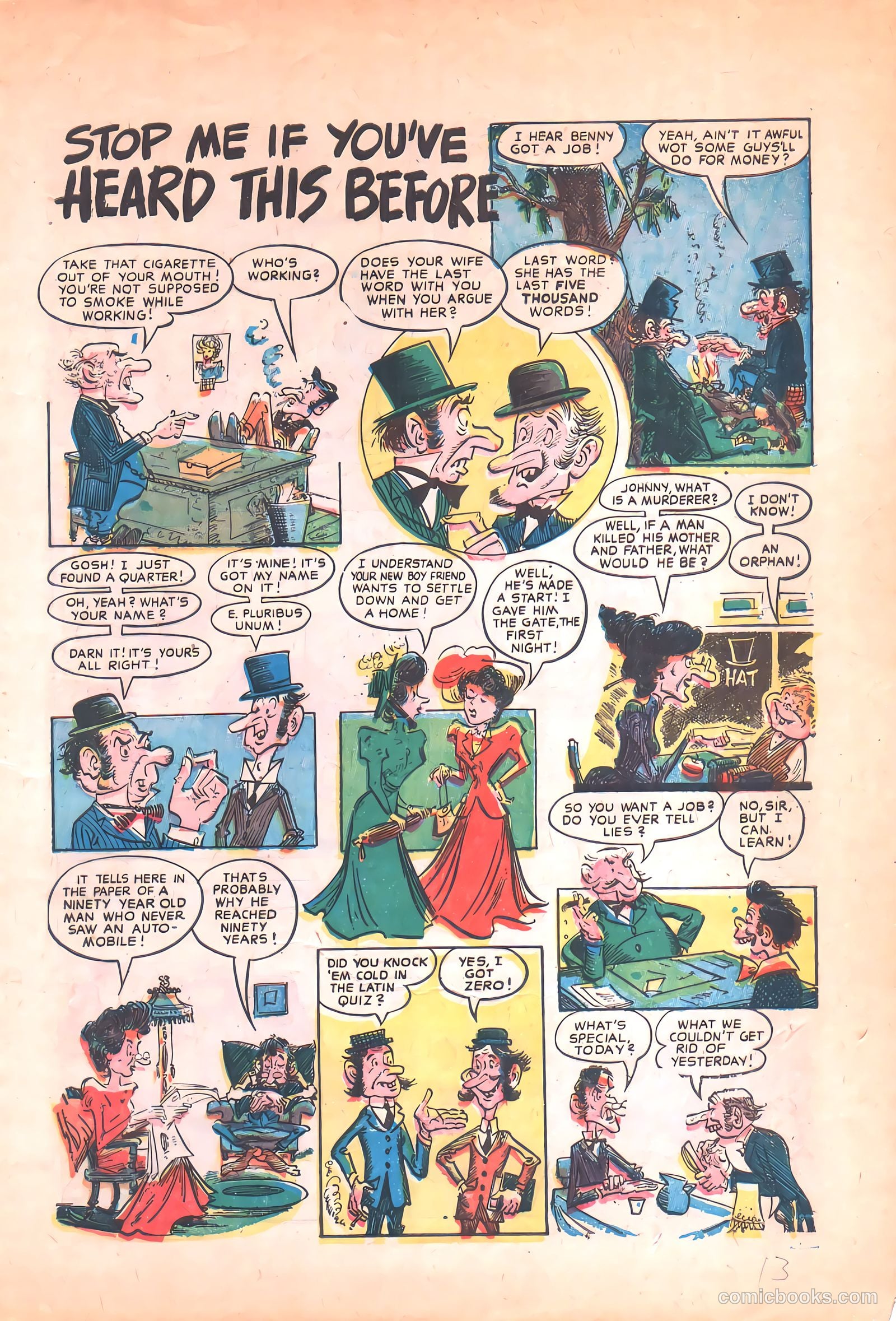 Horsefeathers #3 (1948) — page 13 of 34