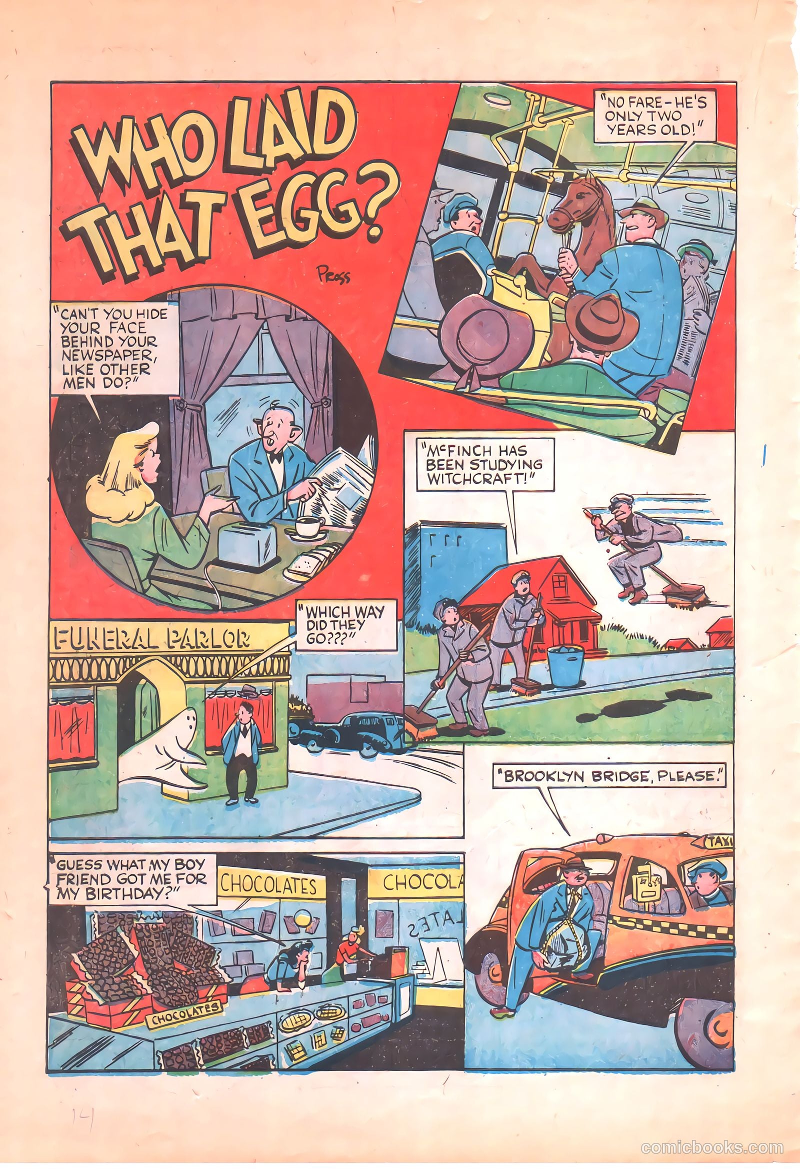 Horsefeathers #3 (1948) — page 14 of 34