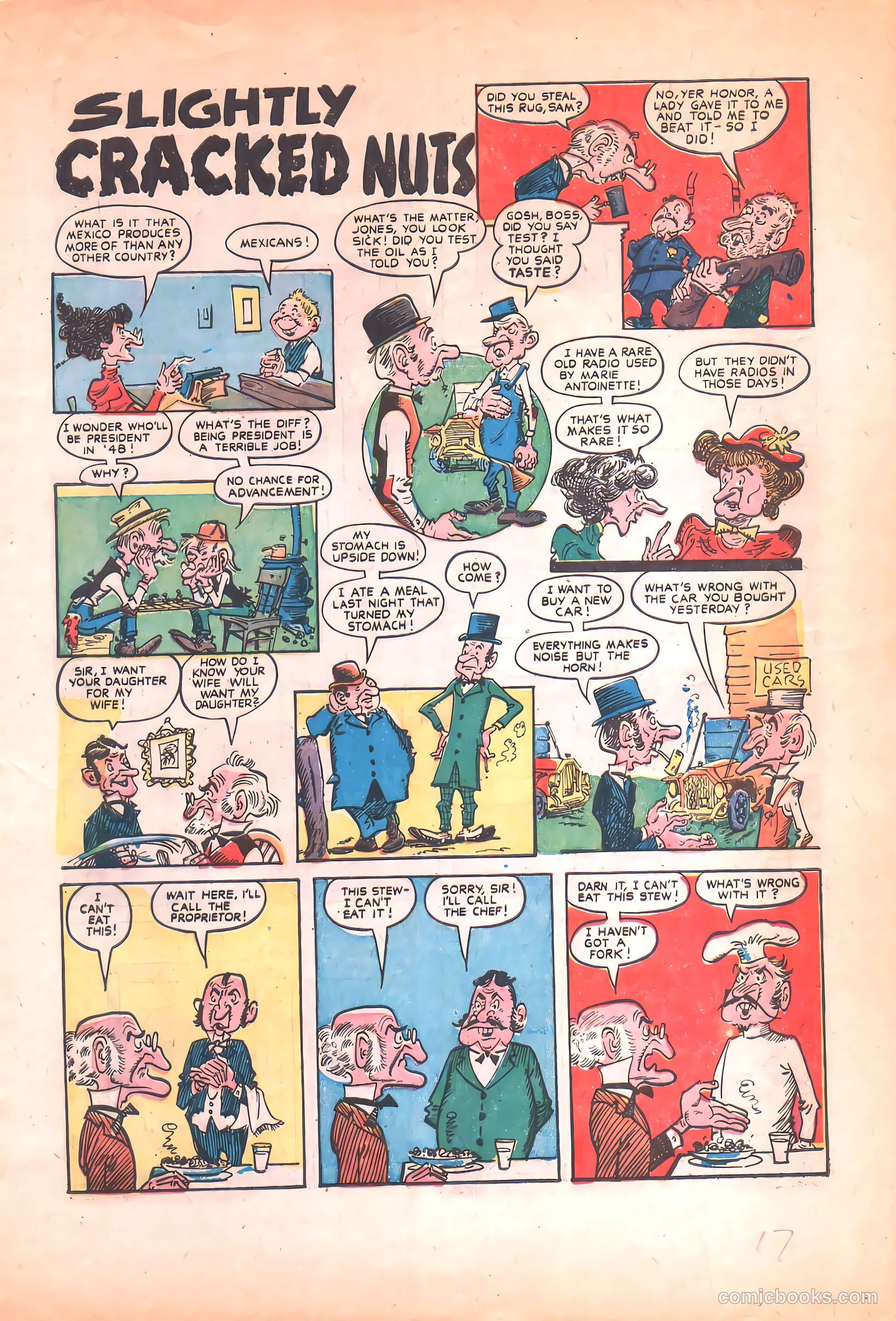 Horsefeathers #3 (1948) — page 17 of 34