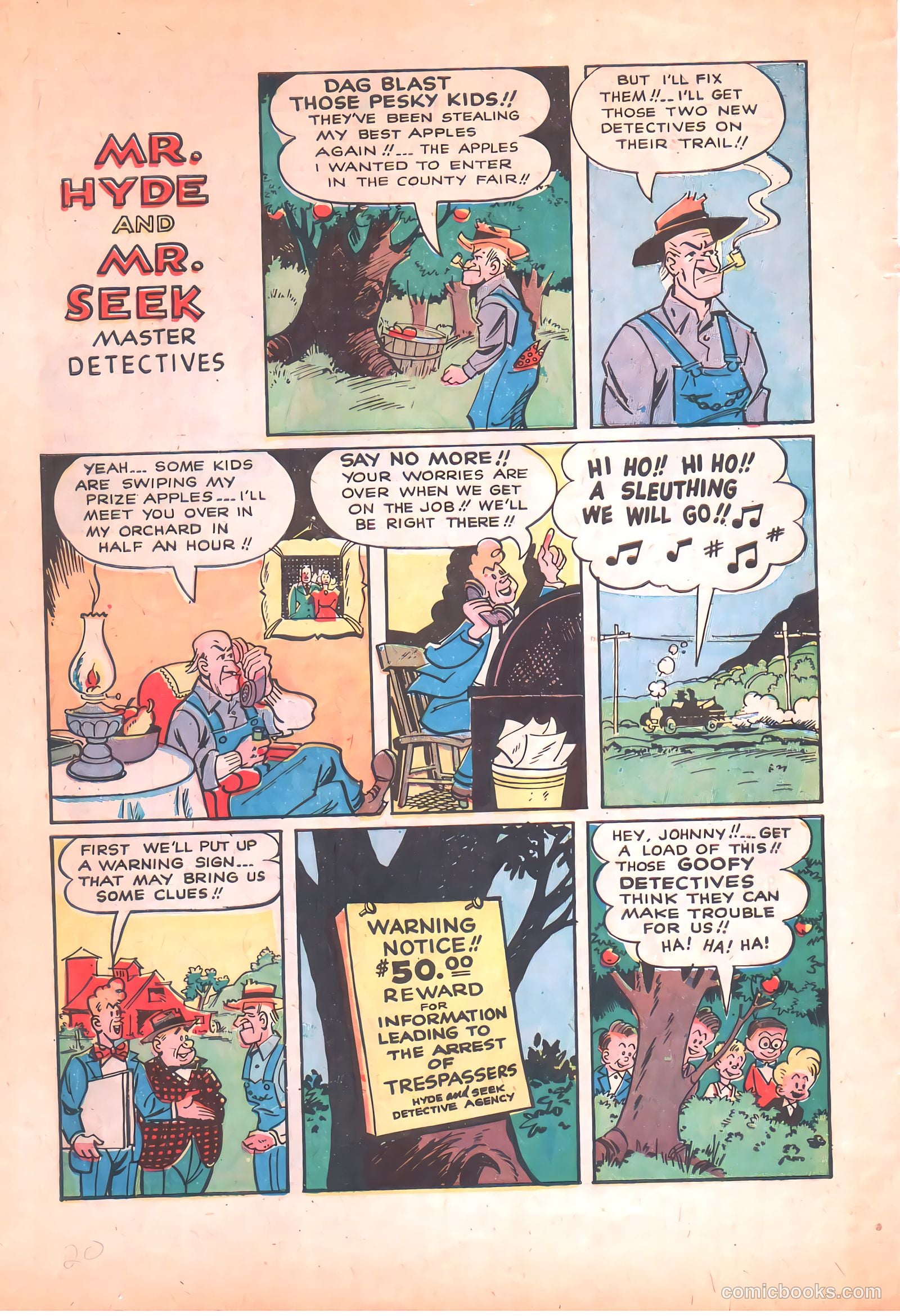 Horsefeathers #3 (1948) — page 20 of 34