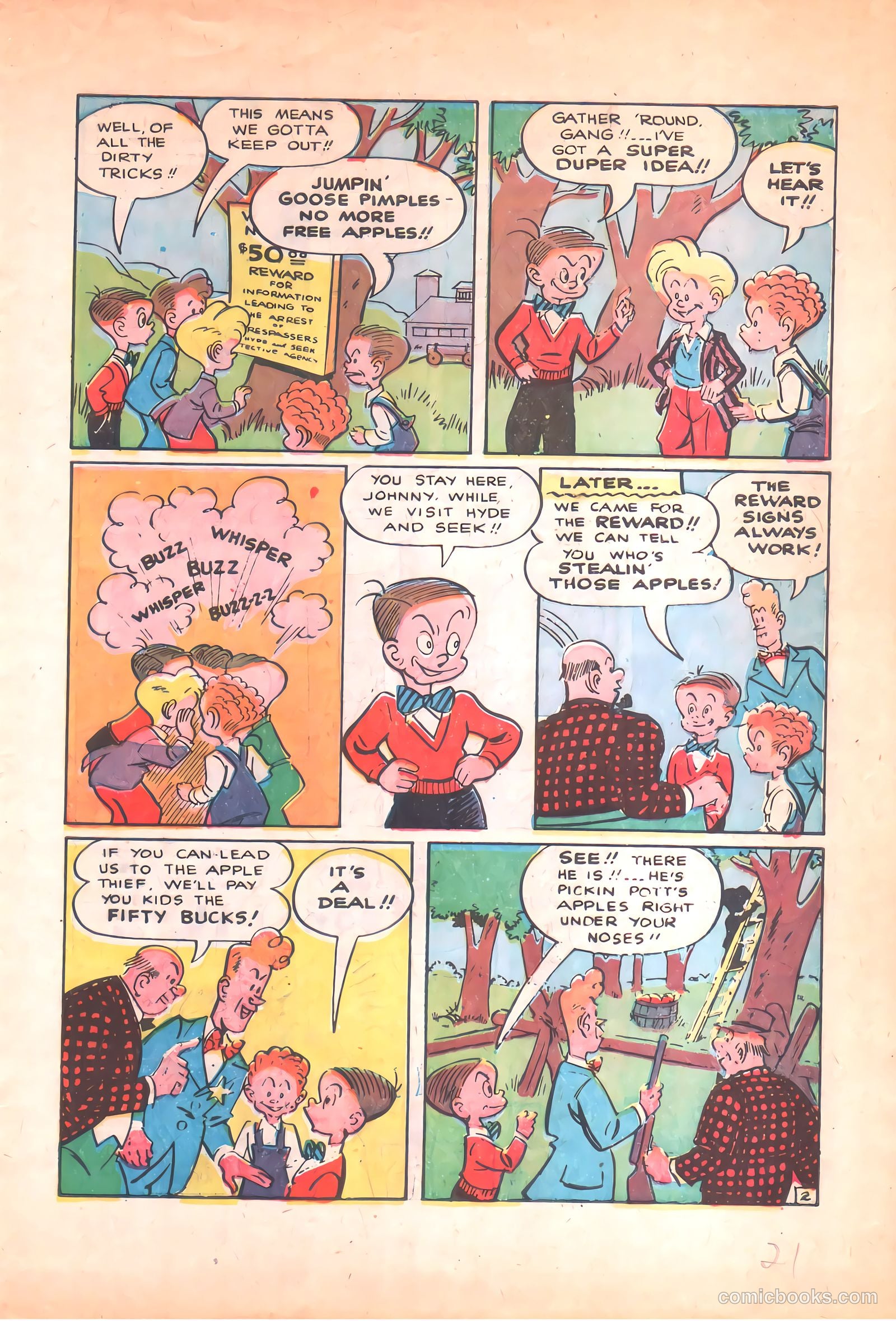 Horsefeathers #3 (1948) — page 21 of 34