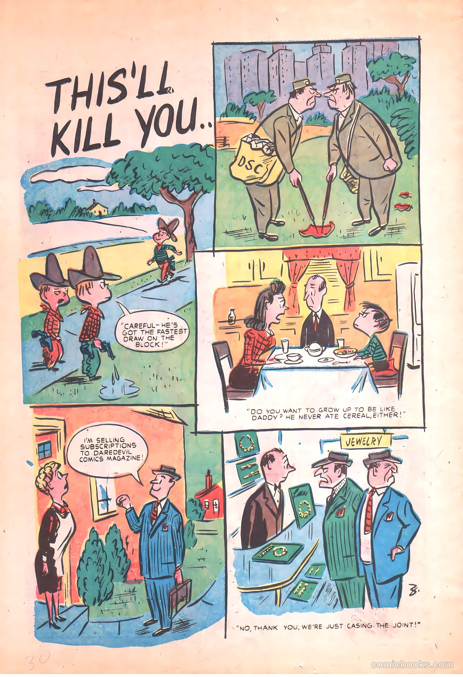 Horsefeathers #3 (1948) — page 30 of 34