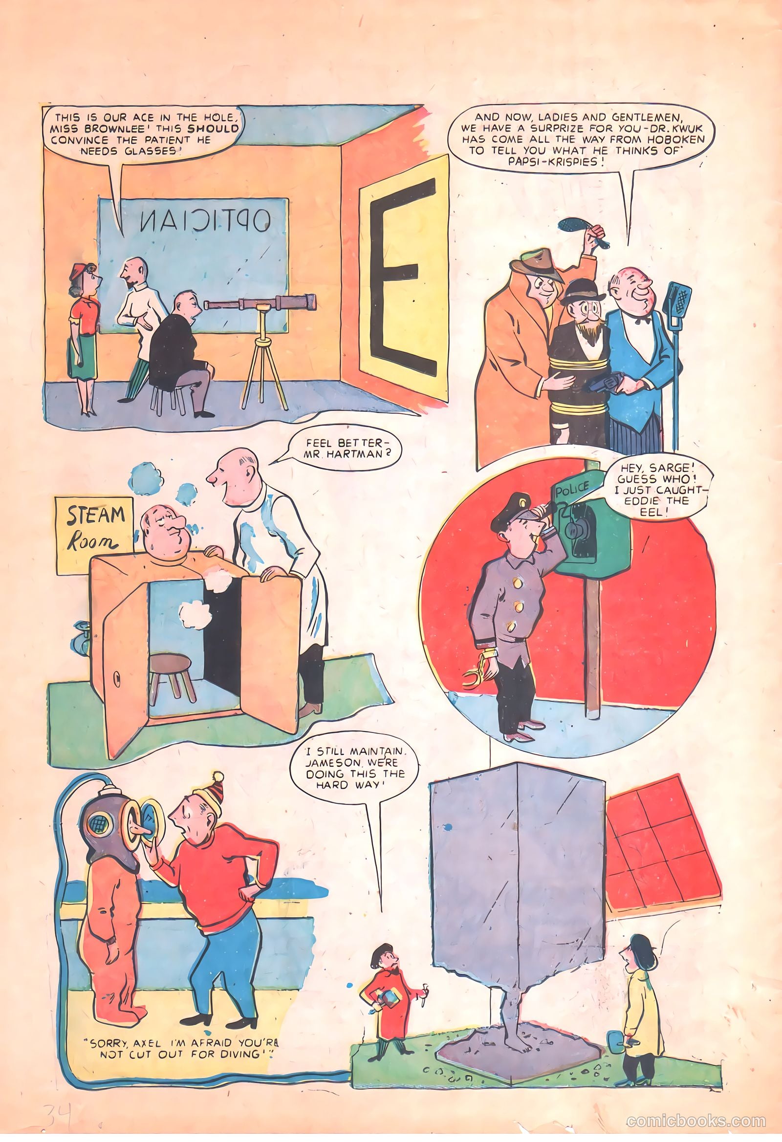 Horsefeathers #3 (1948) — page 34 of 34