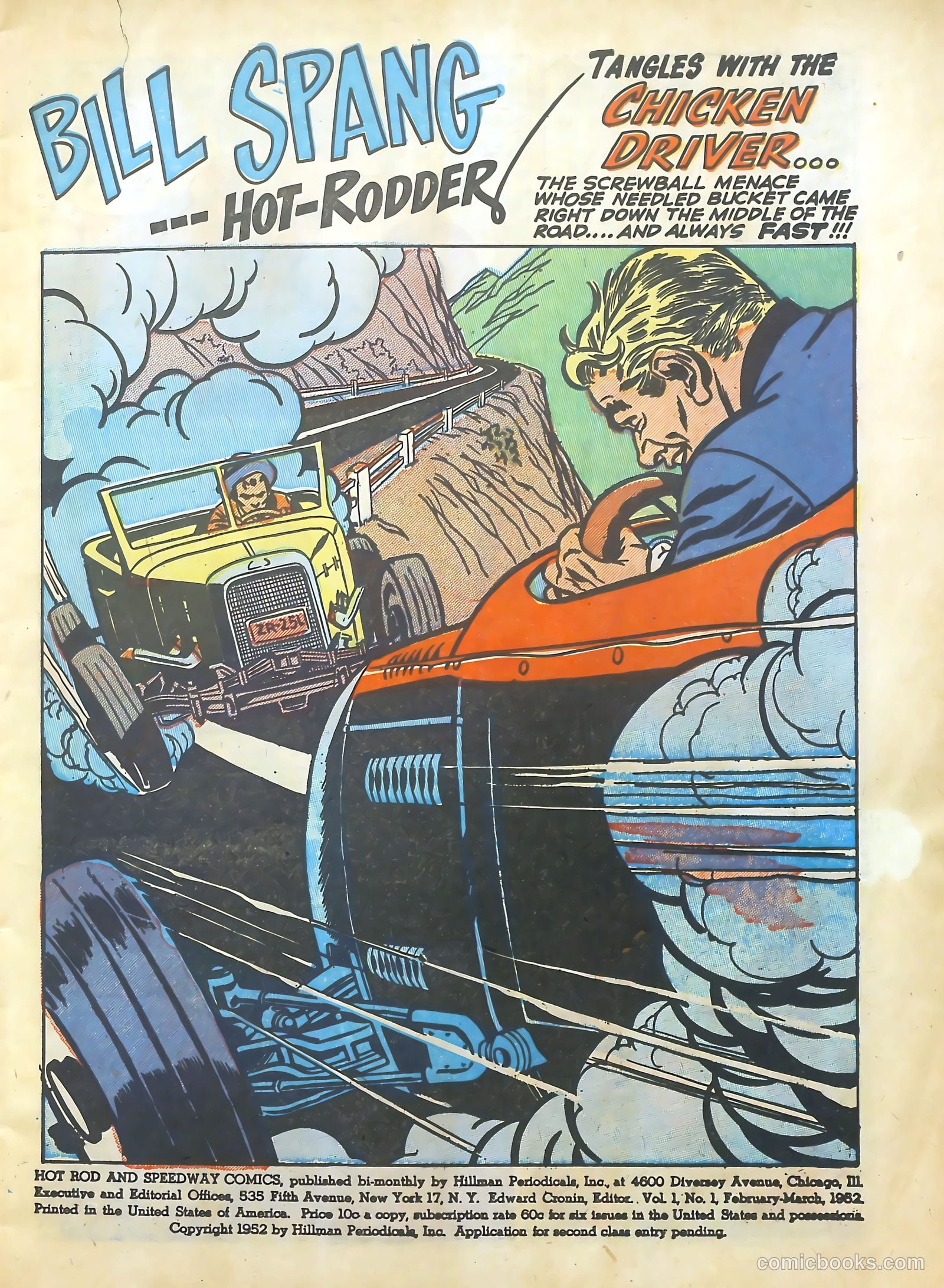 Hot Rod and Speedway Comics #1 (1952) — page 3 of 36